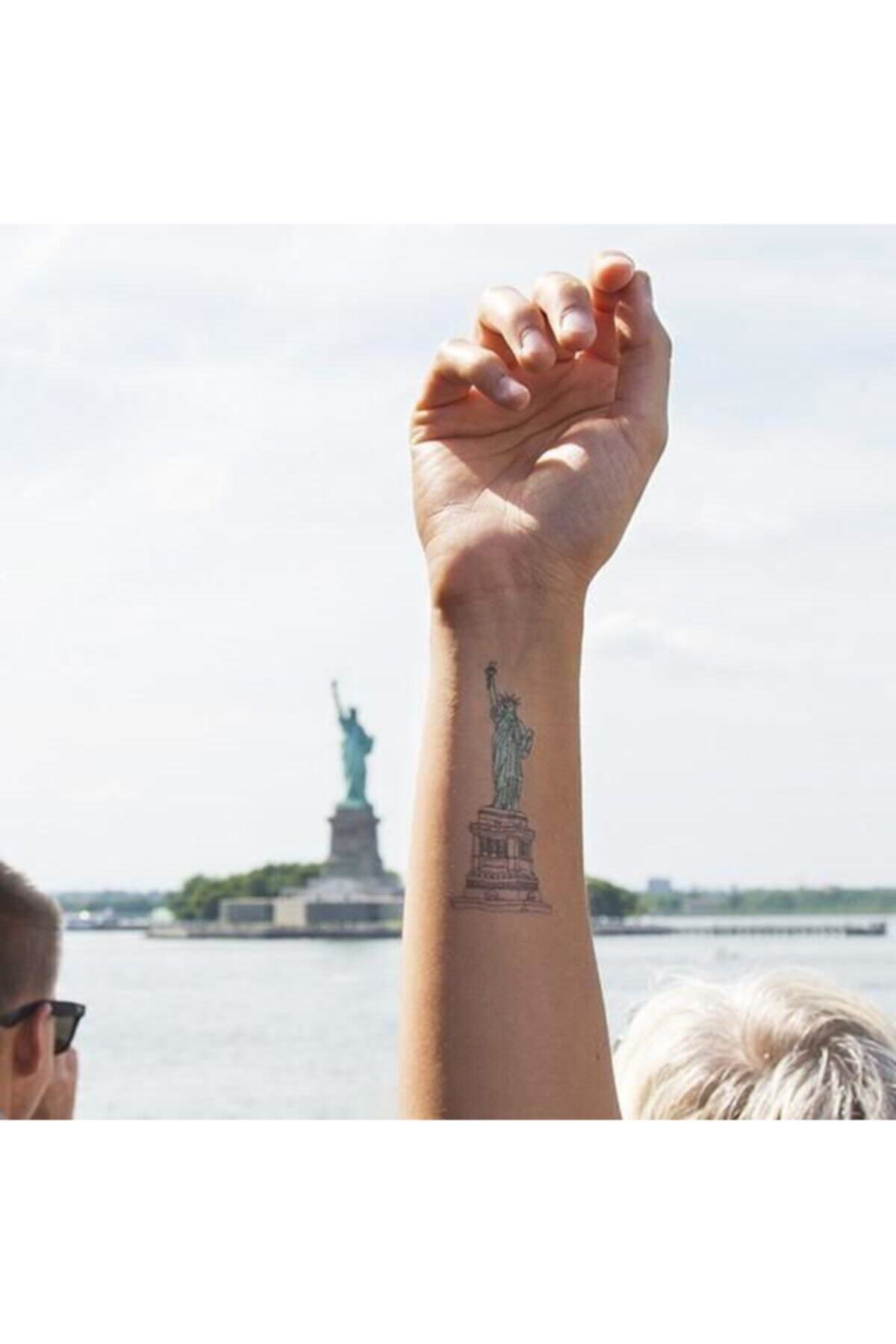 Tattly Tattoo Tattly Geçici Dövme Statue Of Liberty