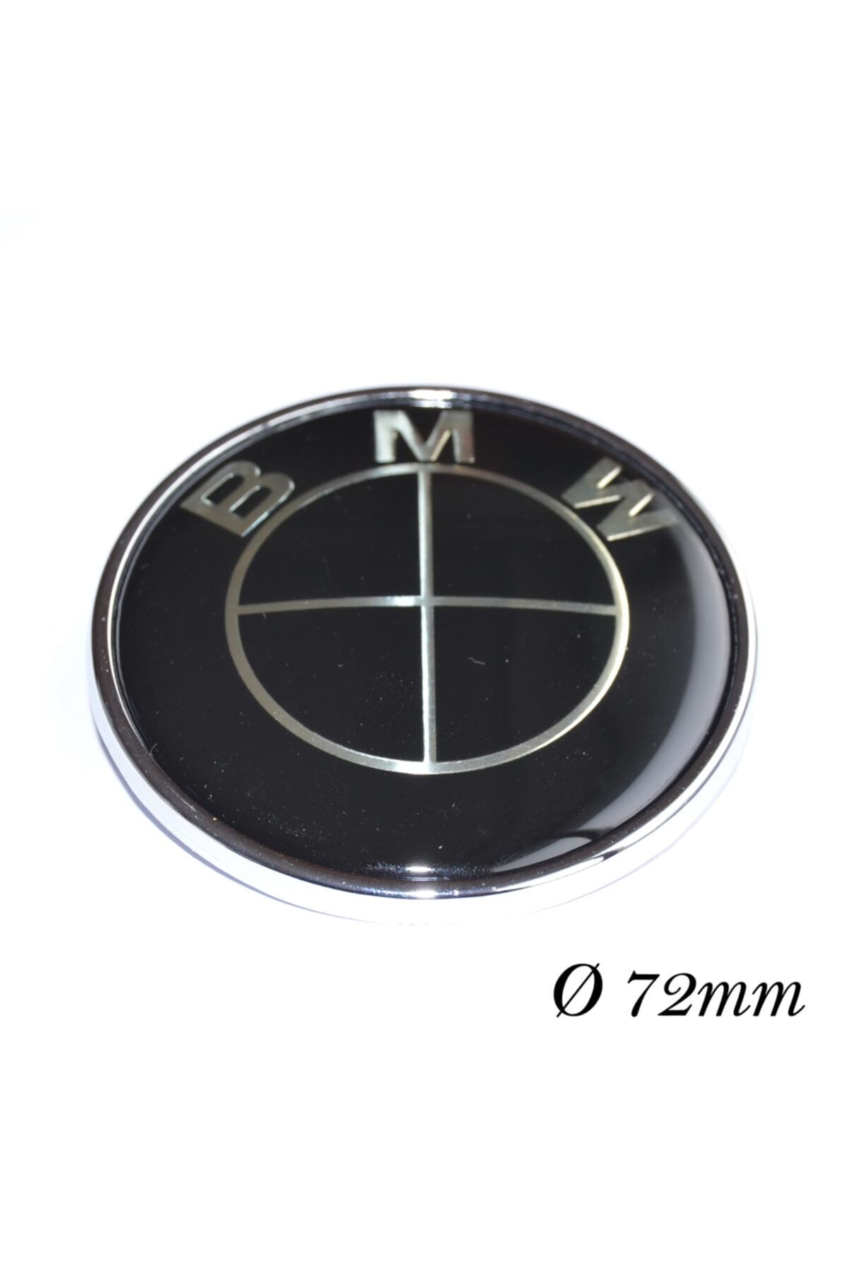 Bimbo Bmw 72 Mm Arka Bagaj Amblem Logo Siyah