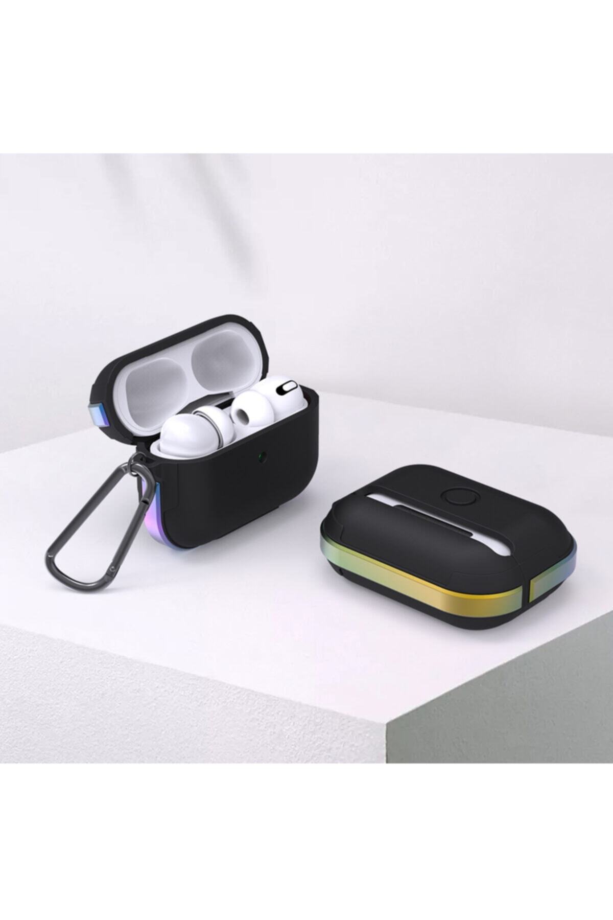 WIWU Apple Airpods Pro Uyumlu Üst Sınıf Kaliteli Armor Case