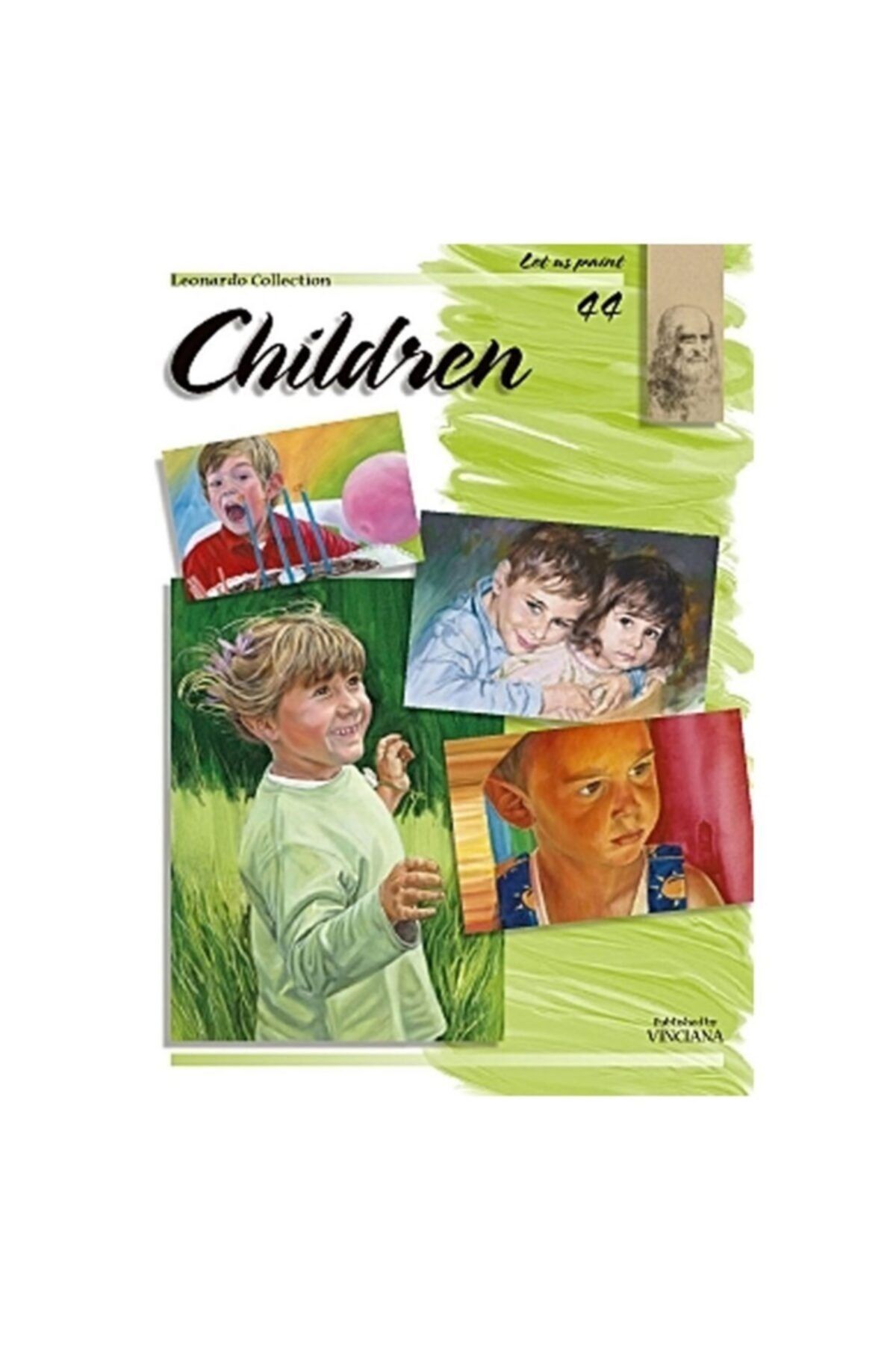 Da Vinci Leonardo Collection Desen Kitabı Children N: 44 Çocuklar N: 44