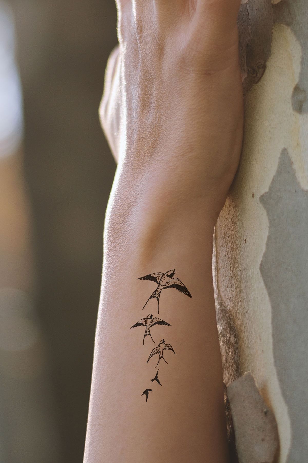 TAKIŞTIR Kuş Mini Geçici Dövme Tattoo