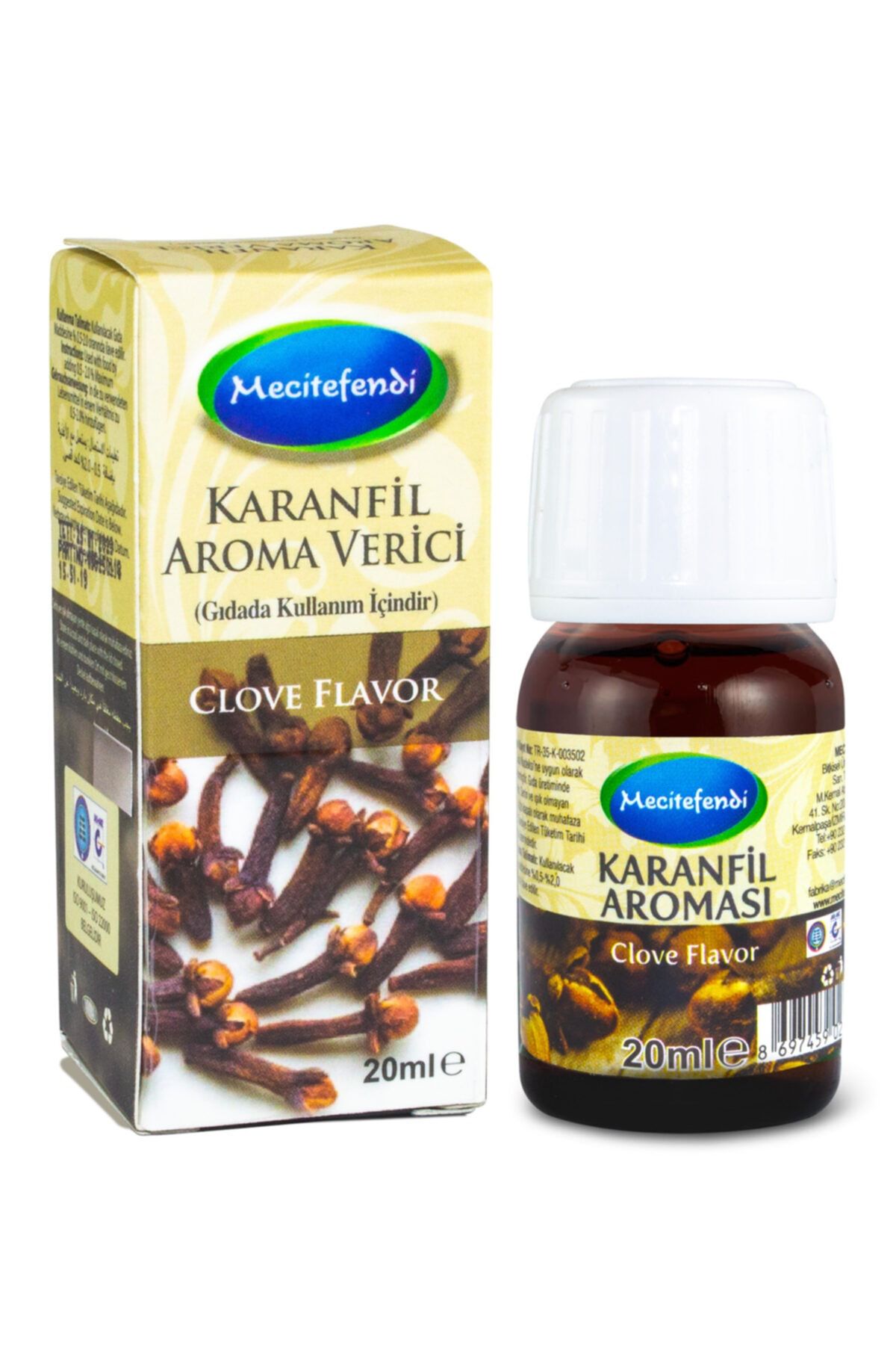 Mecitefendi Karanfil Aroma Verici 20ml