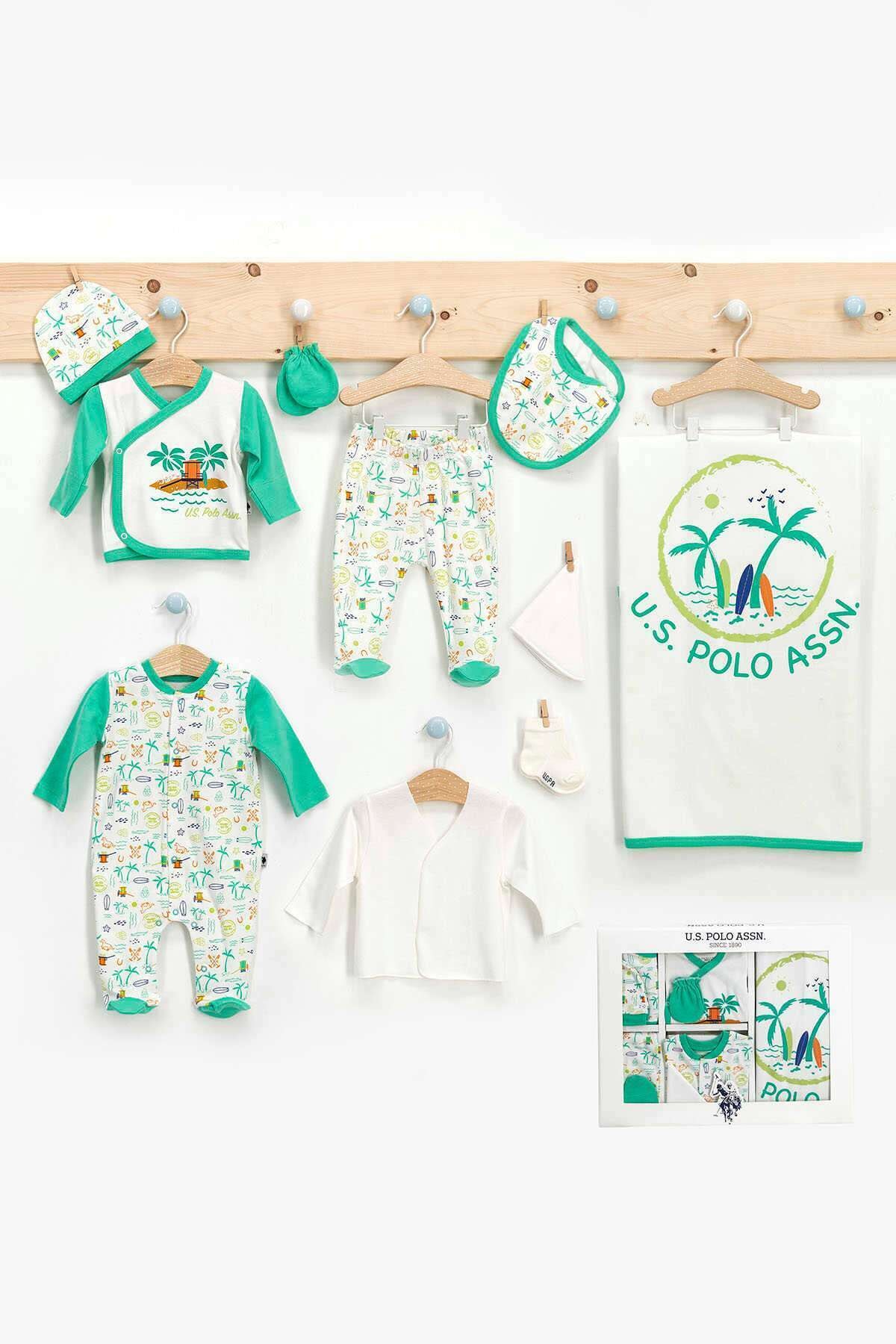 U.S. Polo Assn. Kids Yenidoğan Set 10'lu
