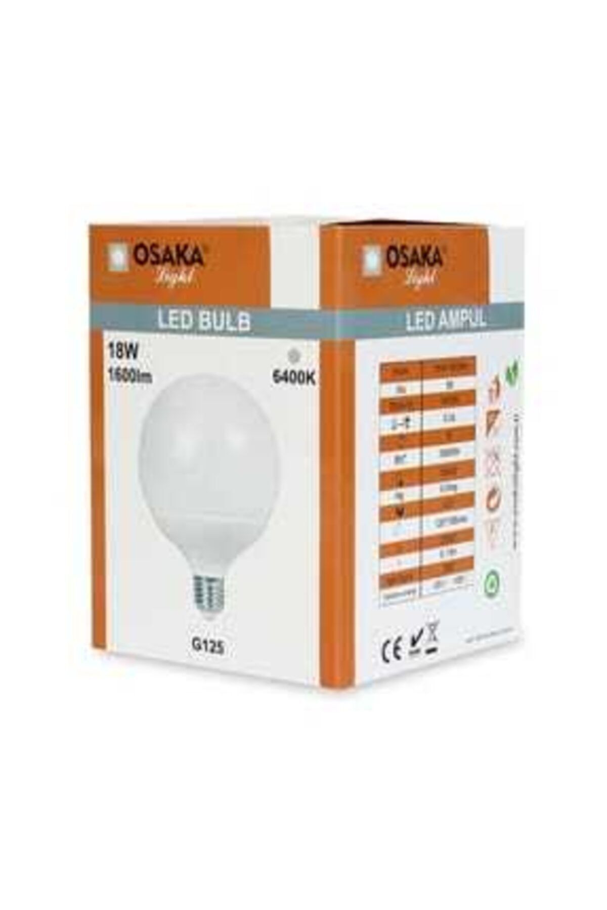 Osaka Light Gün Işığı Beyaz Led Ampul