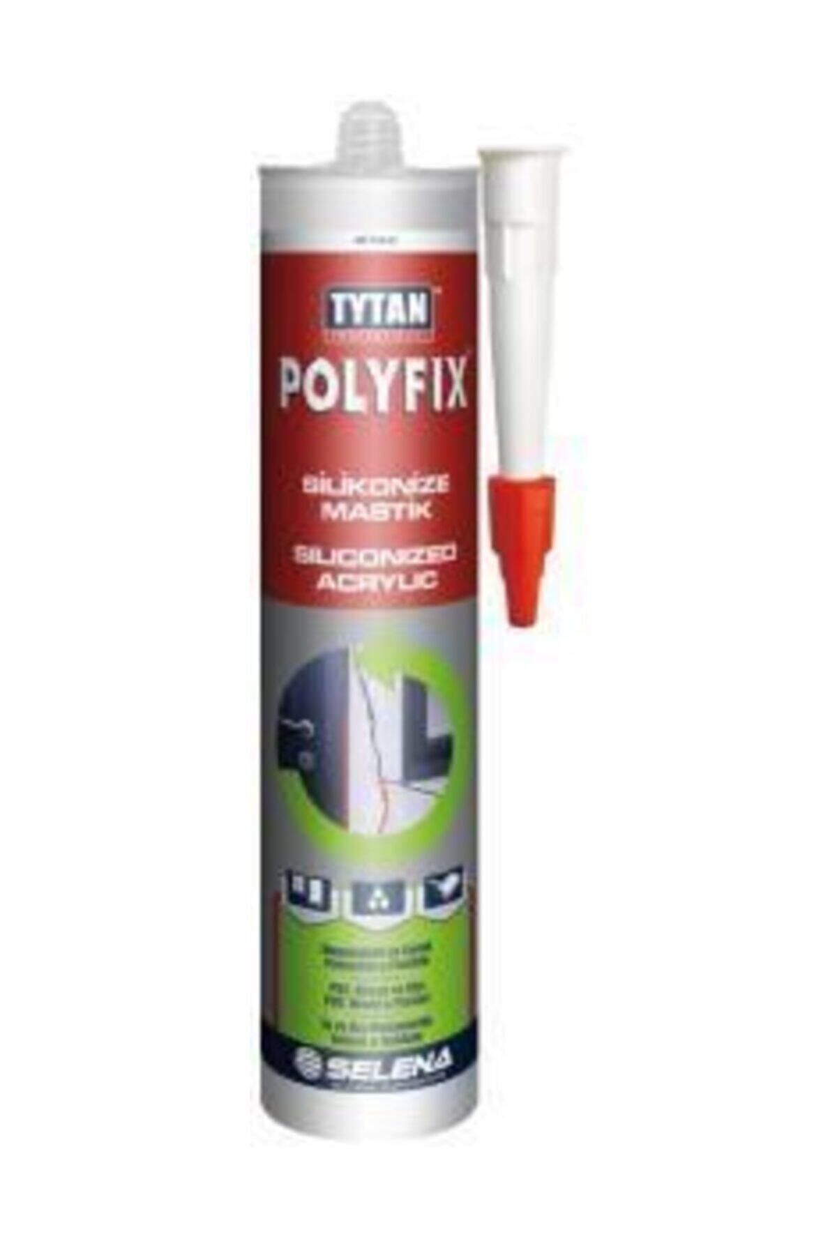 TYTAN Polyfıx Silikonize Beyaz Mastik 500gr