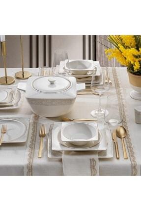 Glamor Elegant Yemek Takımı 60 Parça Beyaz Image 0