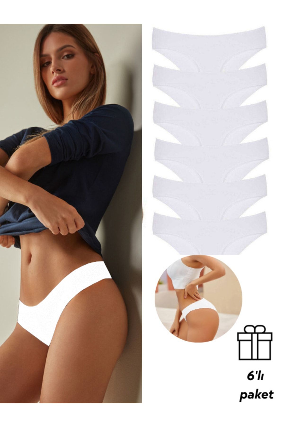Intimates & Sleepwear, 6 Boyshorts Floral Lace Laser Cut Pantie