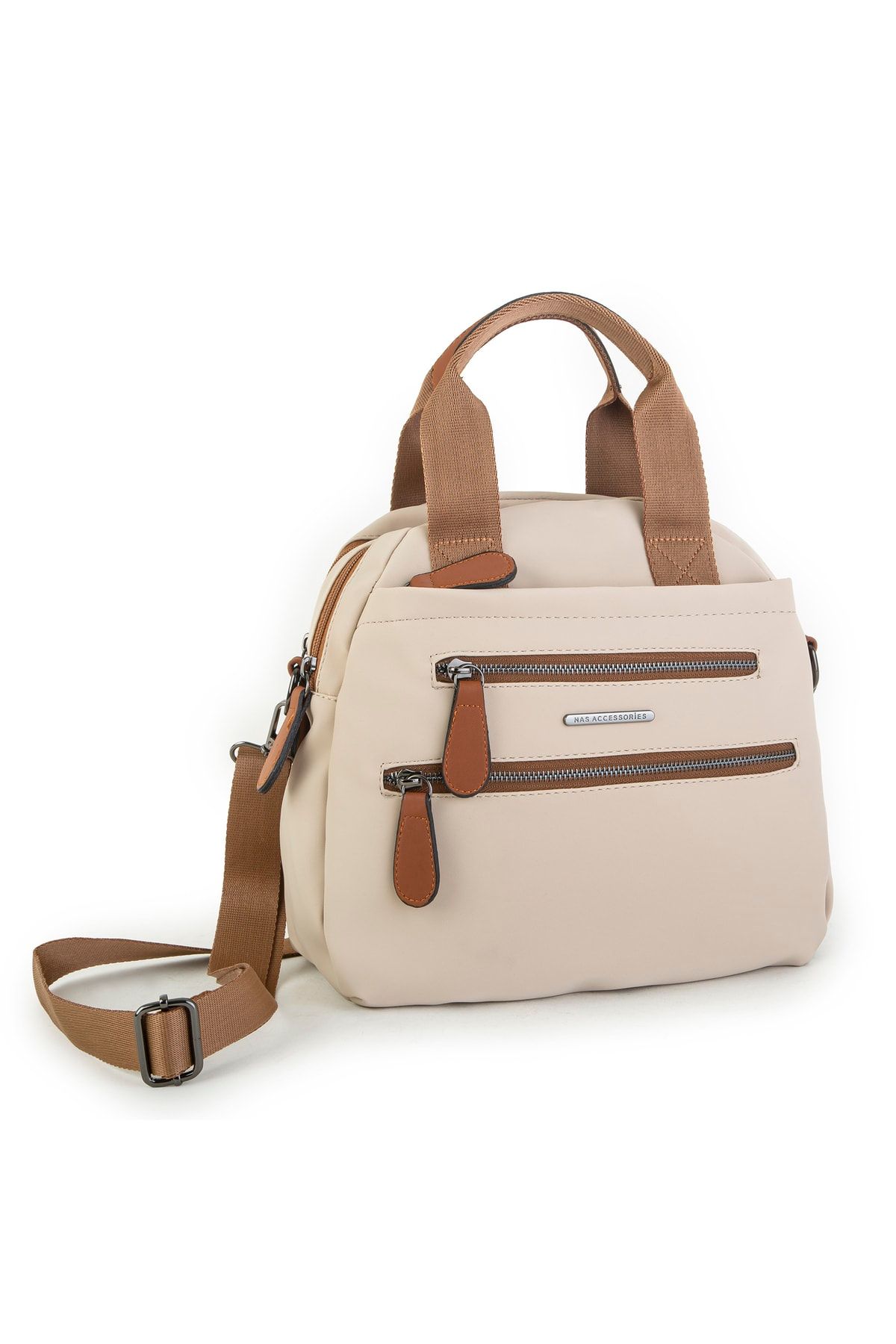 By Hakan Nas Bag 869 Buzzy Women s Crossbody Bag Sand tan Trendyol