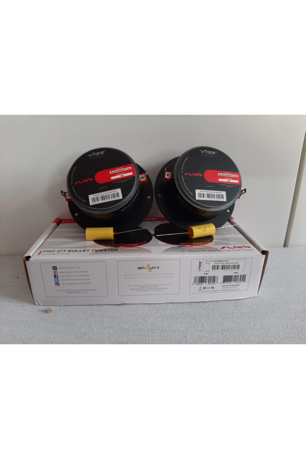 VİBE Slick Tweeter 225 Watt