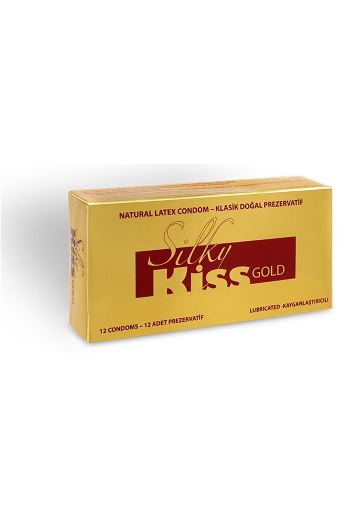 Silky Kiss Fiesta Silky Gold Prezervatif 12 li