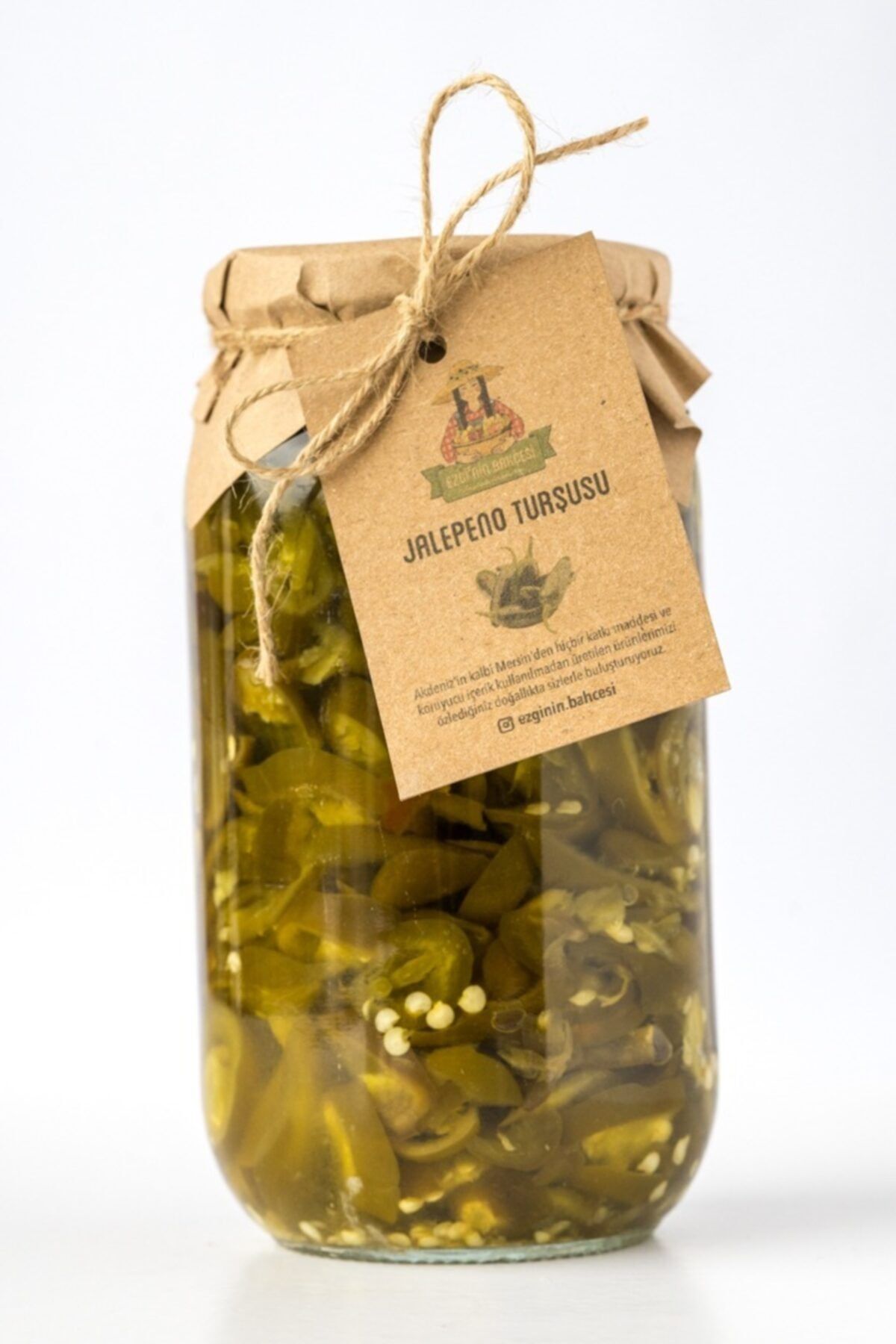 Ezgi'nin Bahçesi Jalepeno Turşusu 1200 Gr