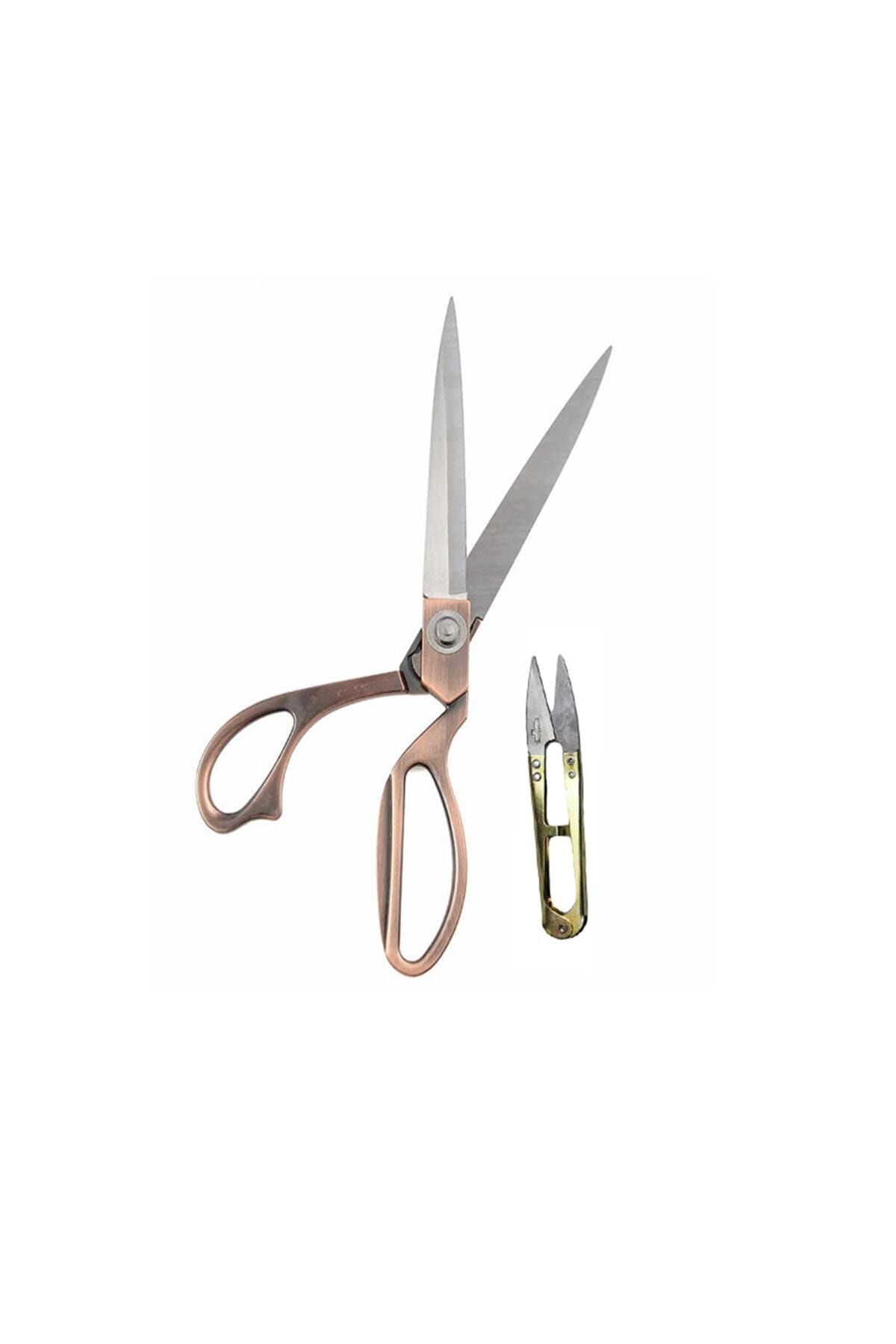 İşkur Makina Profesyonel Metal Terzi Makası Bakır Renkli 26 Cm