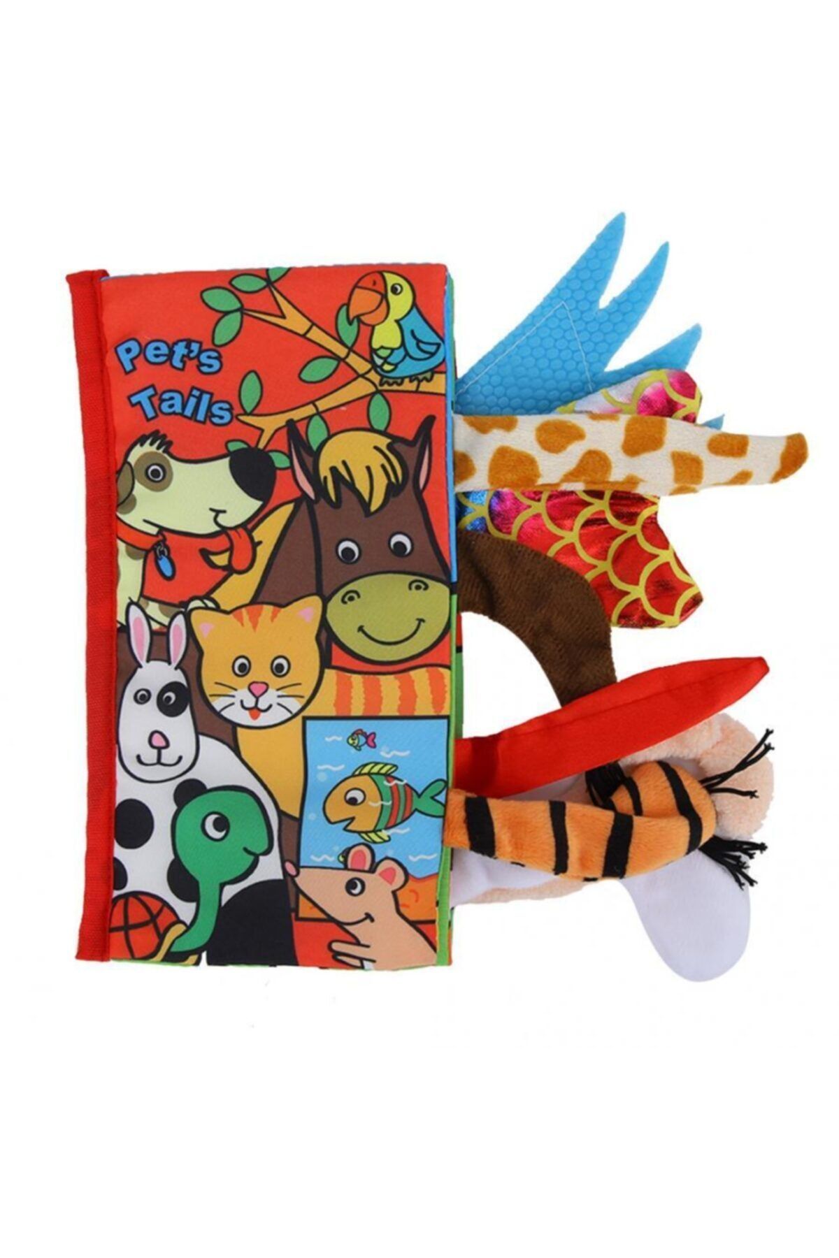 maya baby pet s tails hisirtili yikanabilir kumas bez egitici ve eglenceli bebek kitabi fiyati yorumlari trendyol