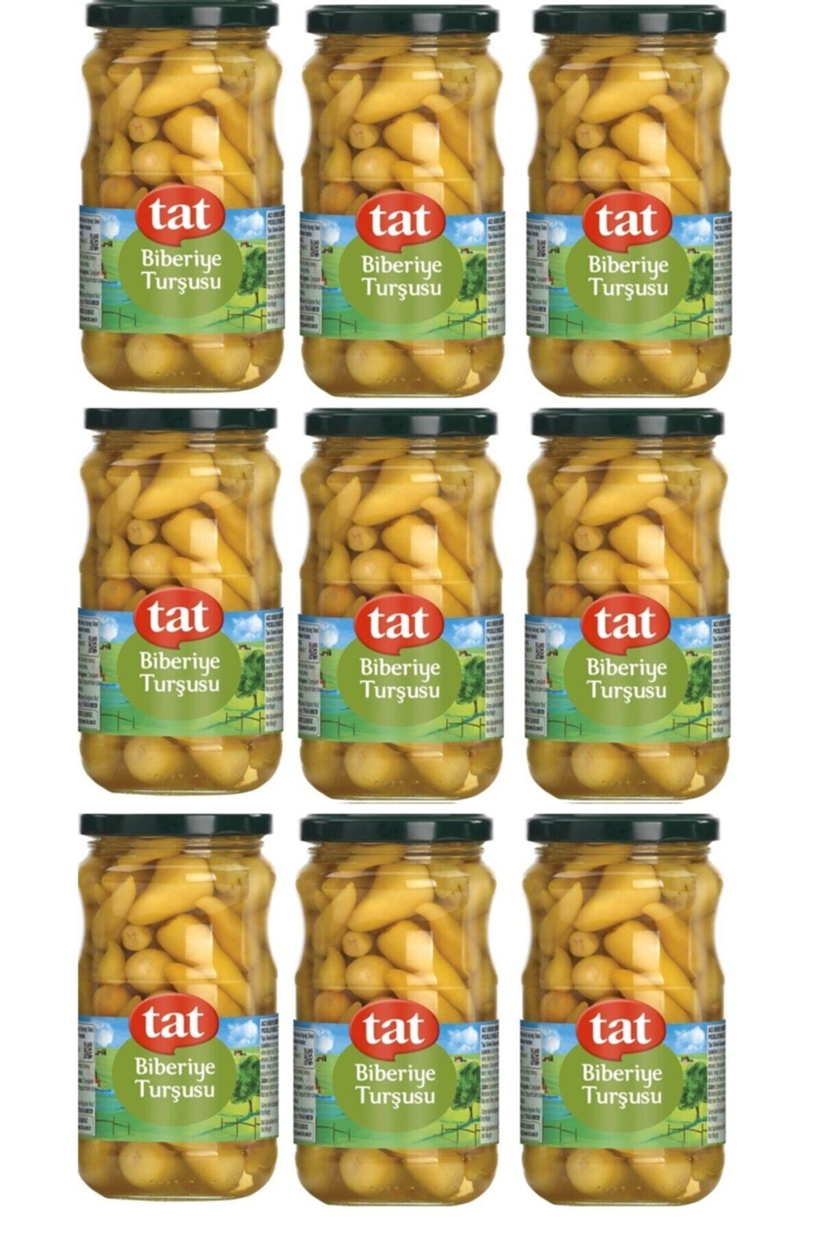 Tat 330 Gr Biberiye Turşusu X 9 Adet