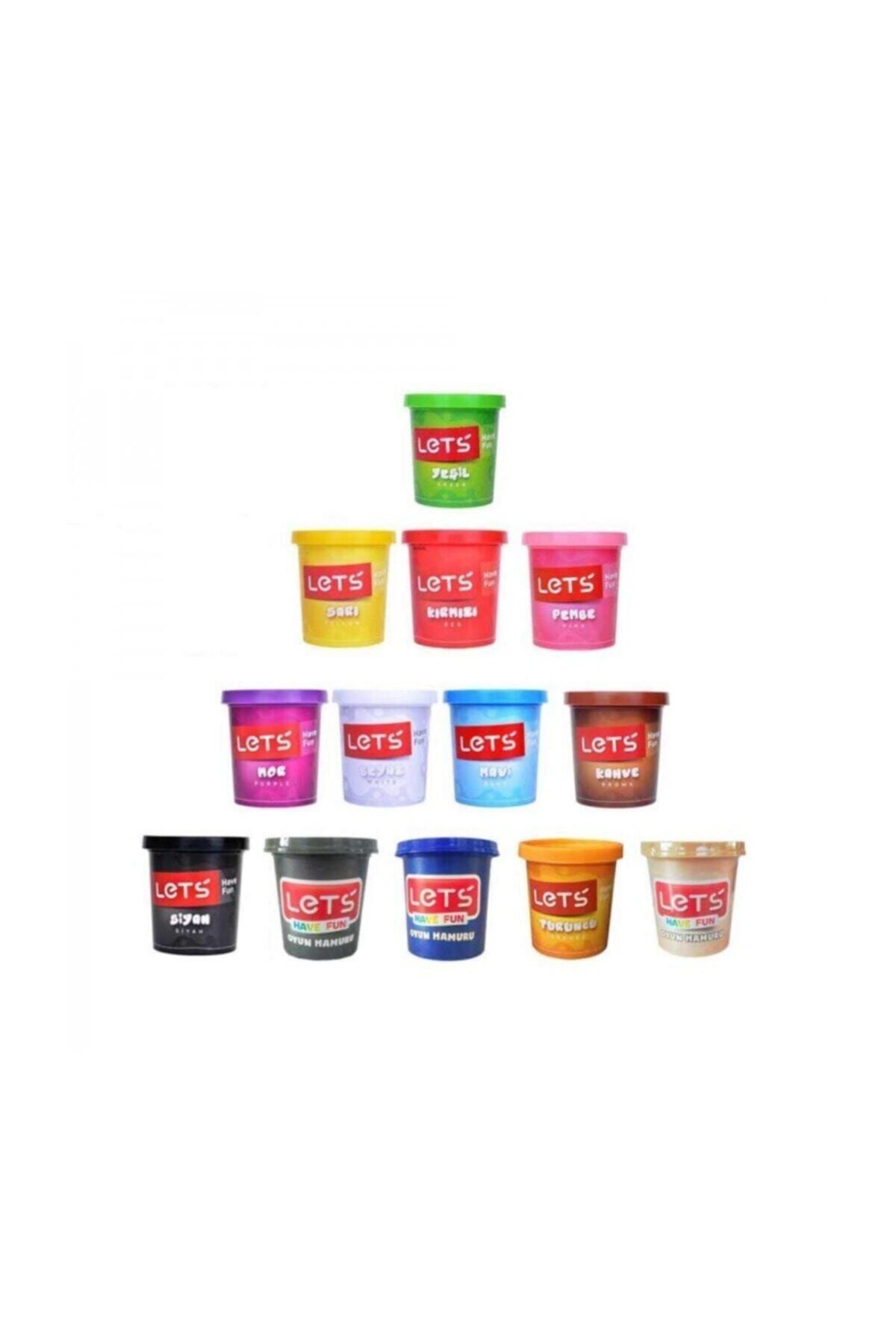 Lets 13 Renk Oyun Hamuru 150 gr