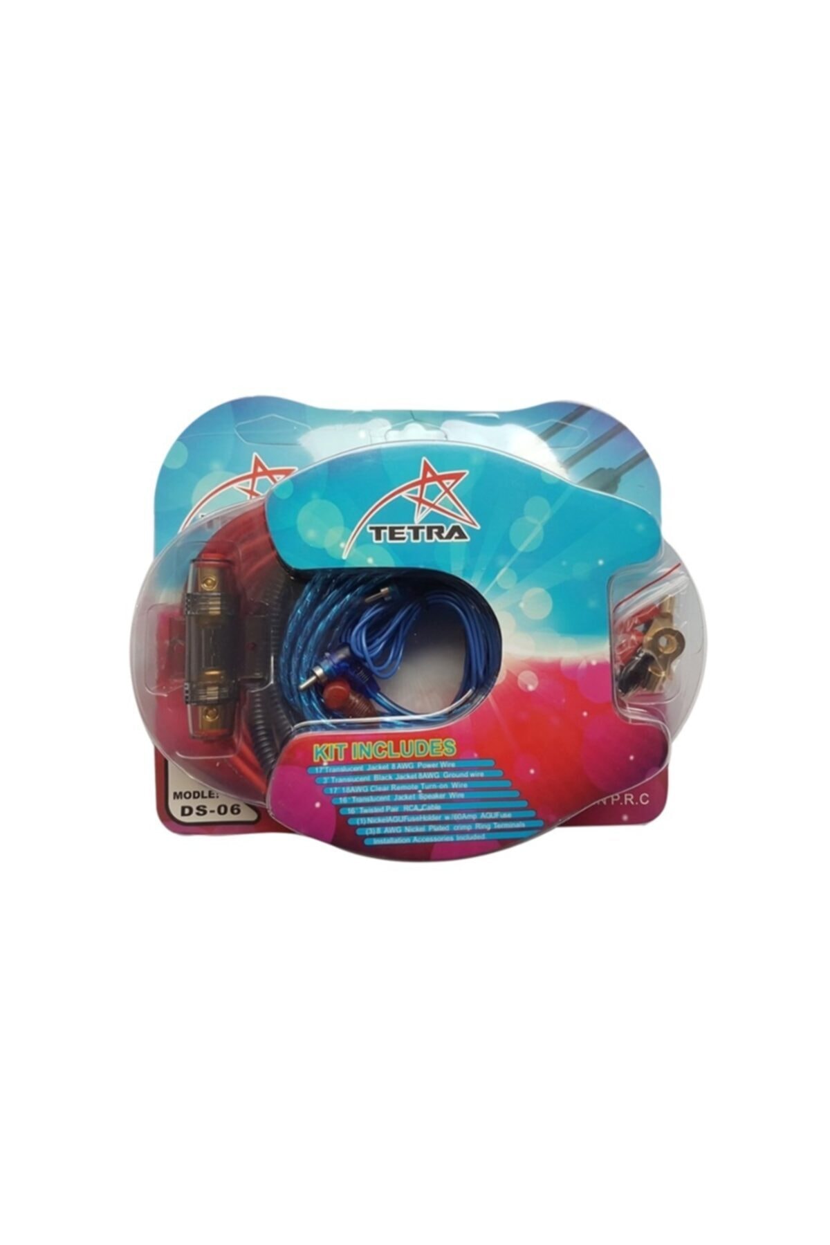 Tetra 6 Ga Kalın-kaliteli Ve Profesyonel Full Set Anfi Kablo