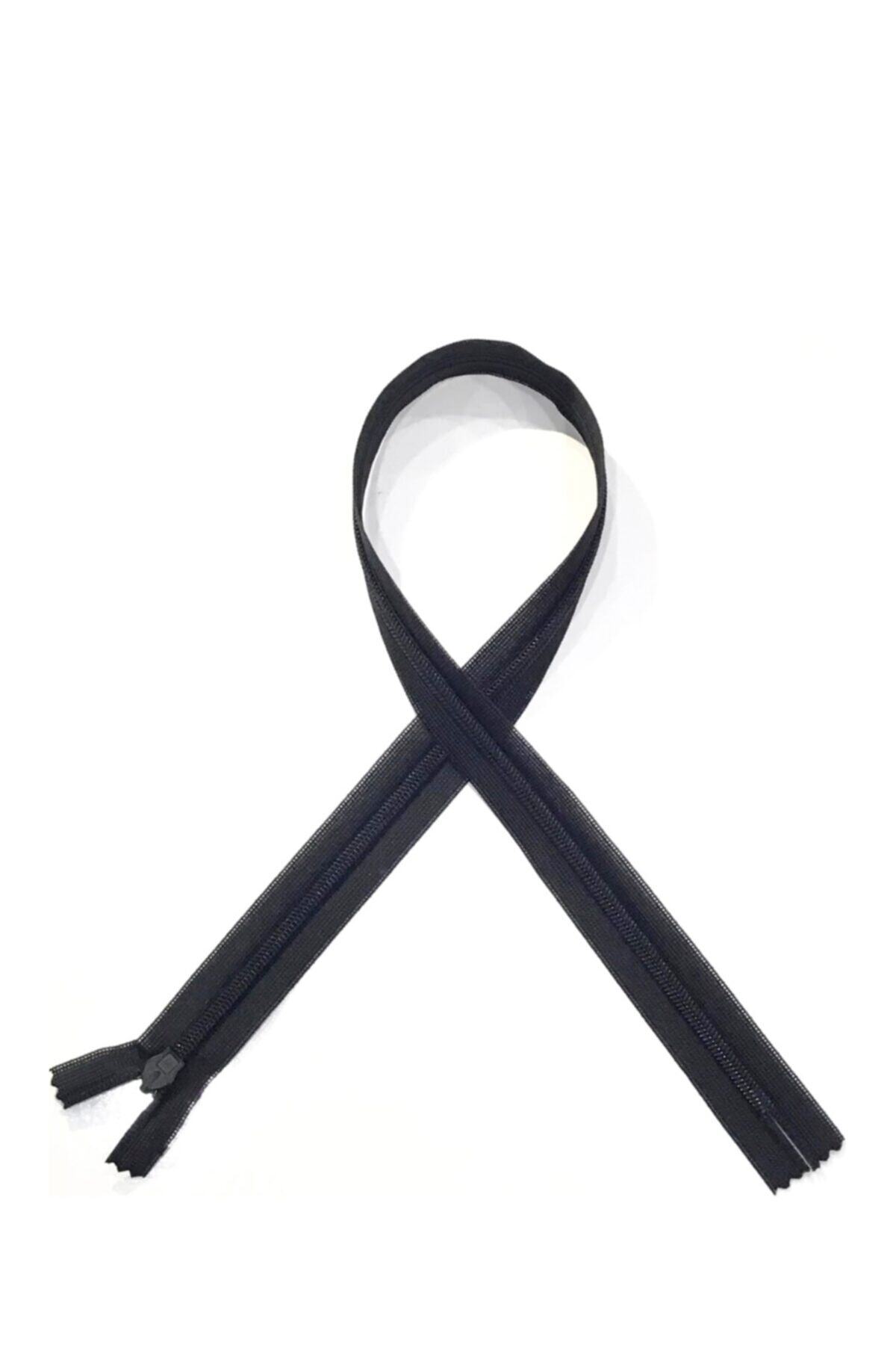 vatkanet 50 Cm Gizli Fermuar Siyah 5'li