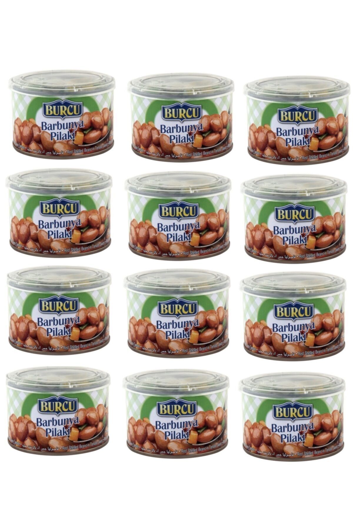 BURCU Barbunya Pilaki 400 Gr X 12 Adet