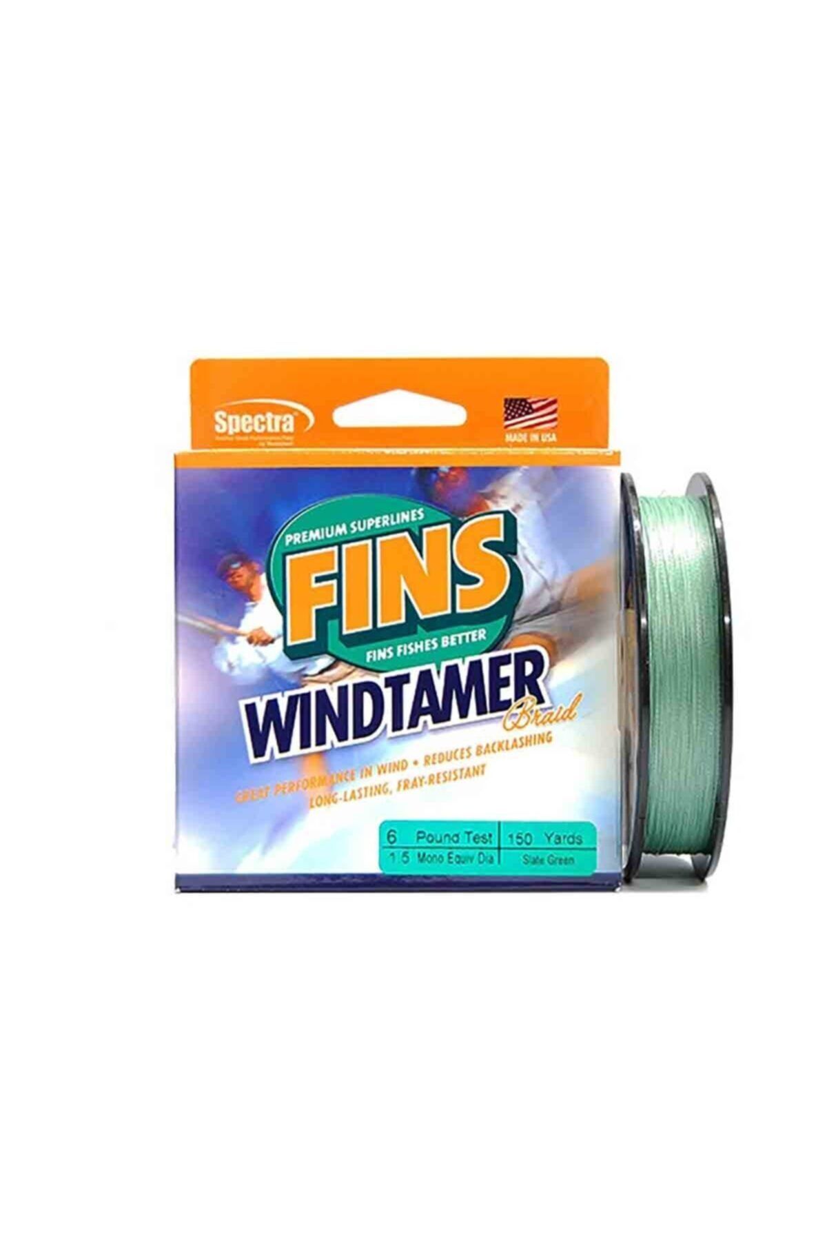 FINS Windtamer Örgü Ip Misina Yeşil 274 Metre