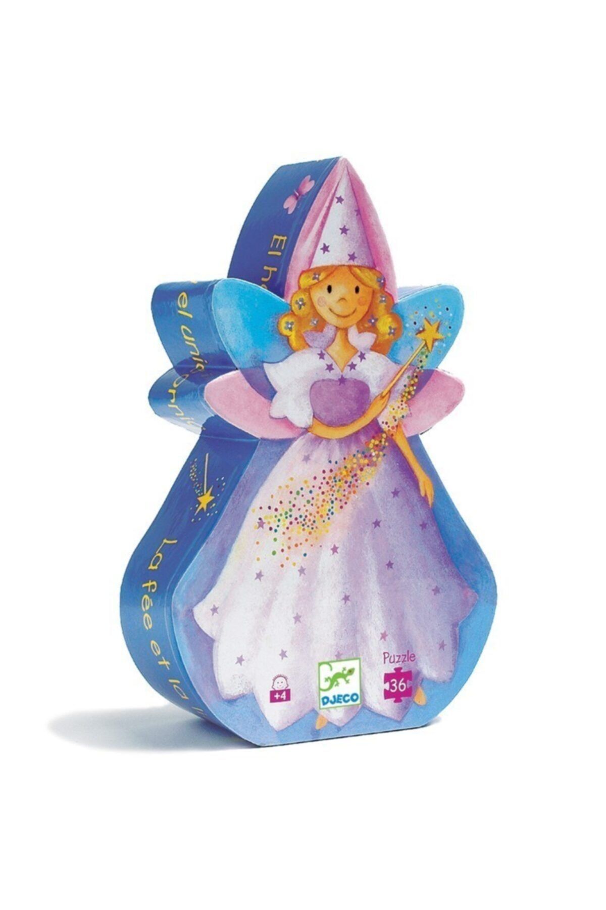 djeco 36 Parça The Fairy And The Unicorn Dekoratif Puzzle