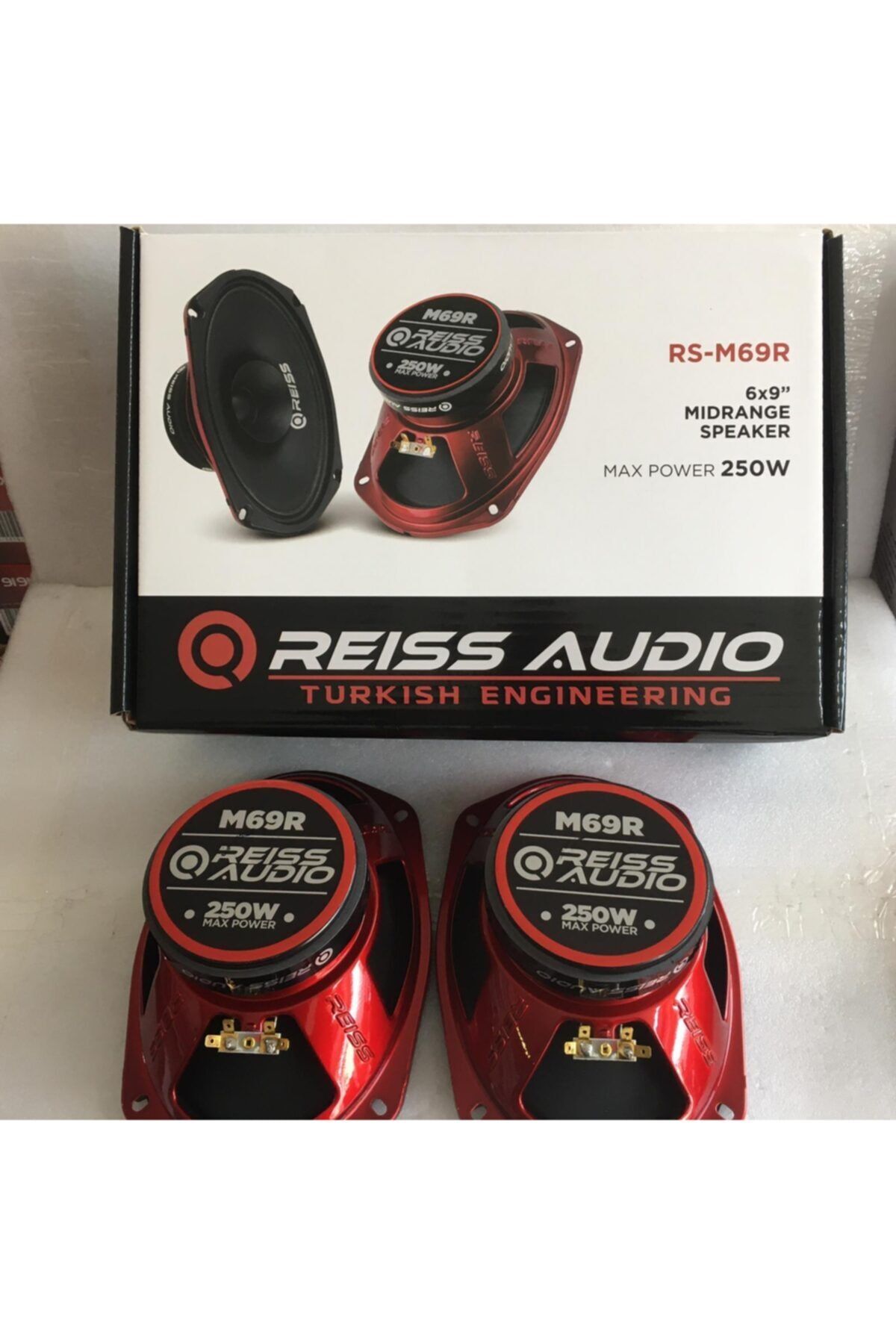 Reiss Rs-m69r 6x9 Midrange 250w Kapaklı