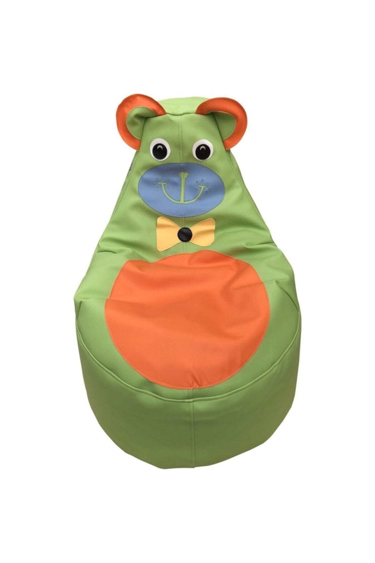 BAMBİTOYS Deri Ayı Armut Koltuk67*60*25 Cm ( Çocuk Için Uygundur )