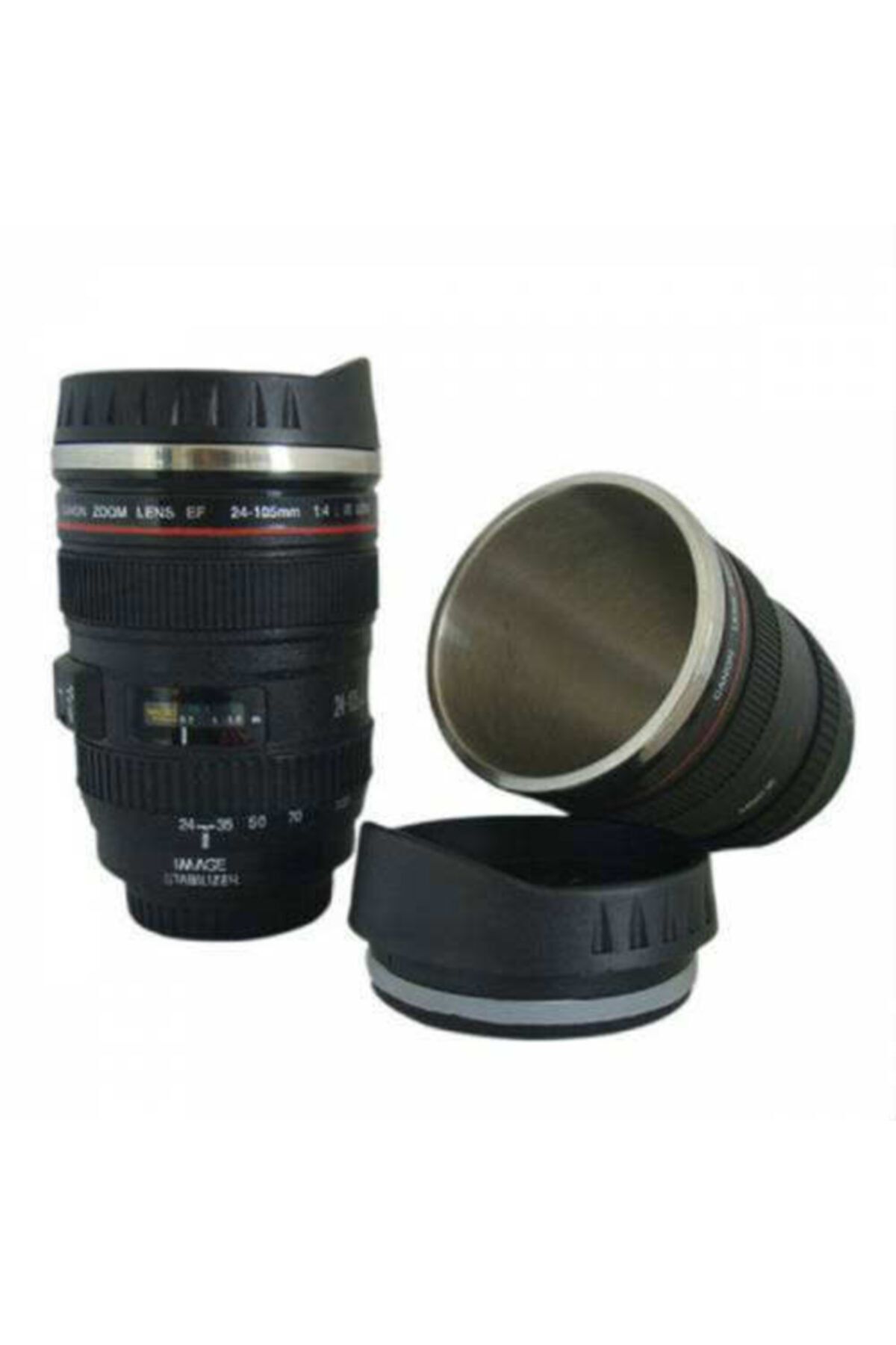 SARFEX Çelik Objektif Bardak Kupa Lens Ve Kupa Kalemlik