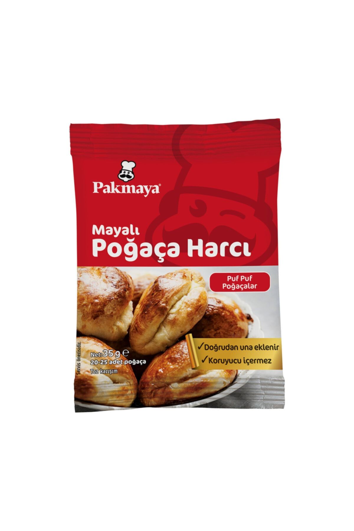 Pakmaya Mayalı Poğaça Harcı 35 gr 1
