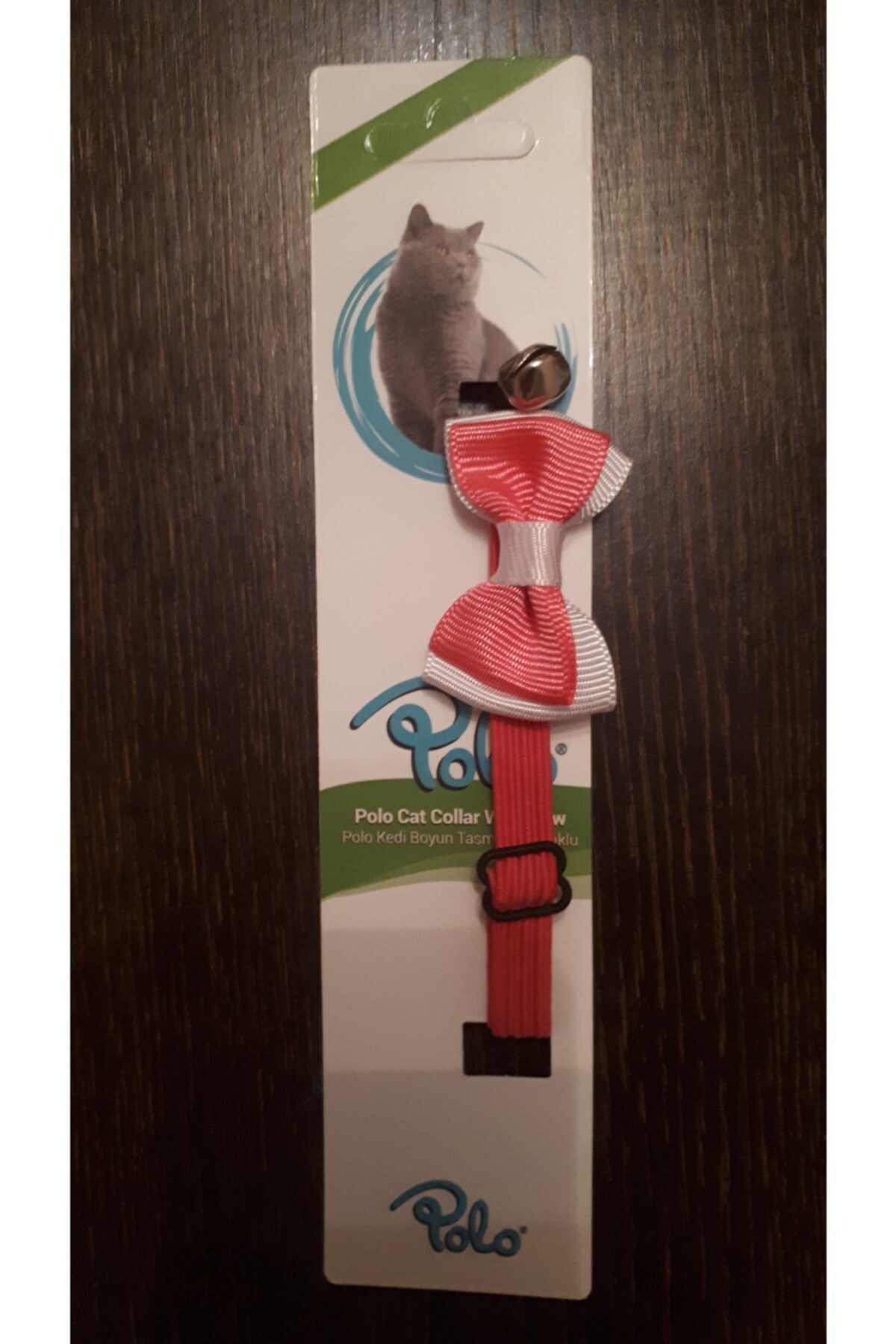 Polo Kedi Ve Minik Irk Köpek Papyon Tasma Çıngıraklı Fuşya Pembe