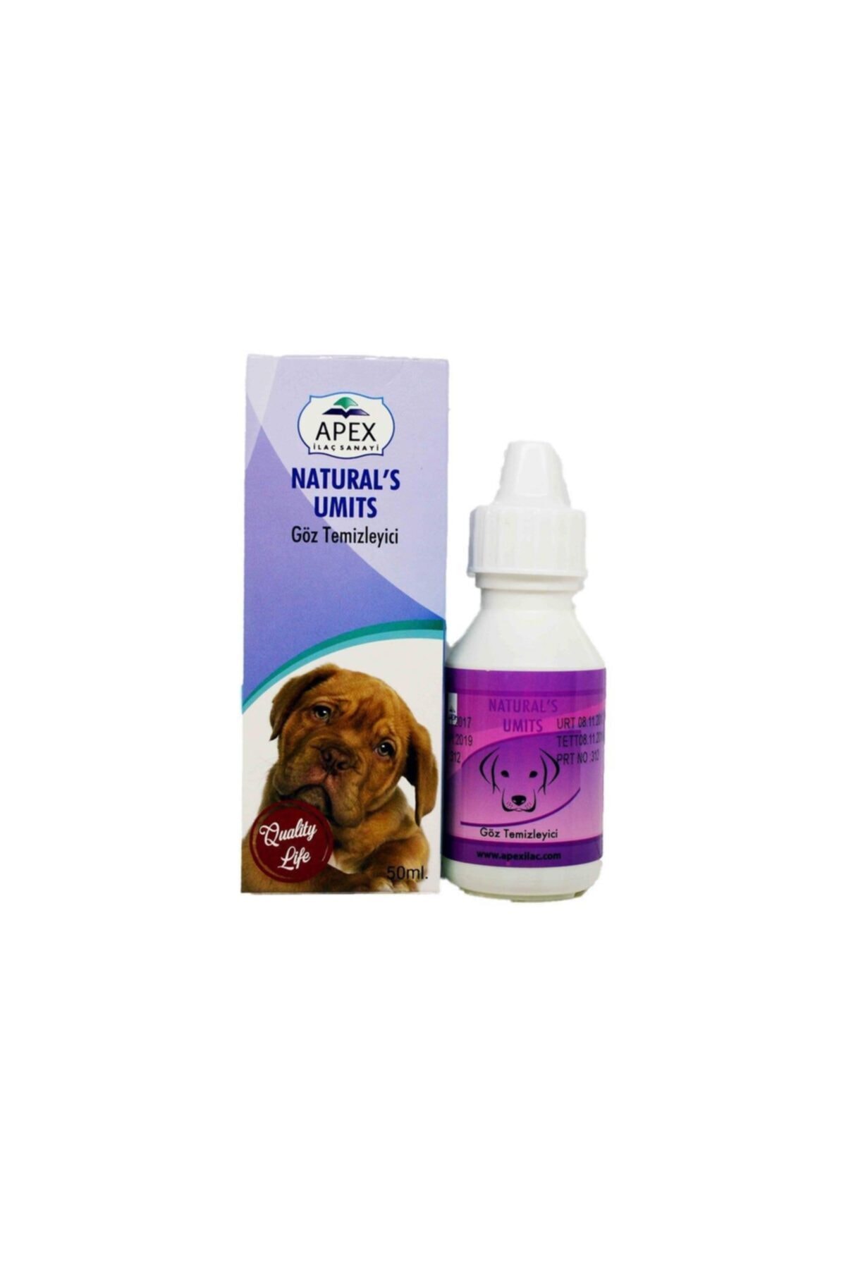 Apex Naturals Köpek Göz Temizleme Solüsyonu 50ml