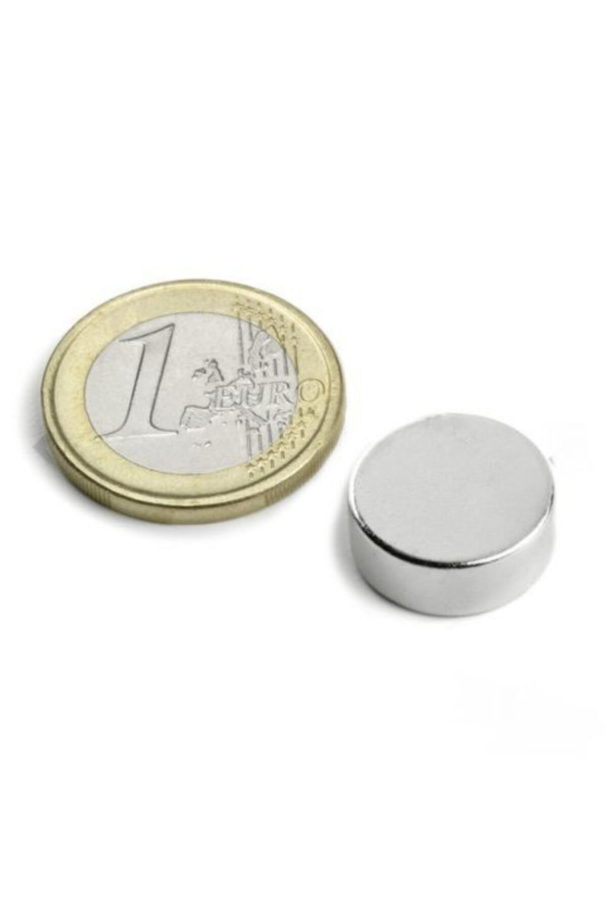 Dünya Magnet 5 Adet Çap 15mm X Kalınlık 5mm Yuvarlak Süper Güçlü Neodyum Mıknatıs