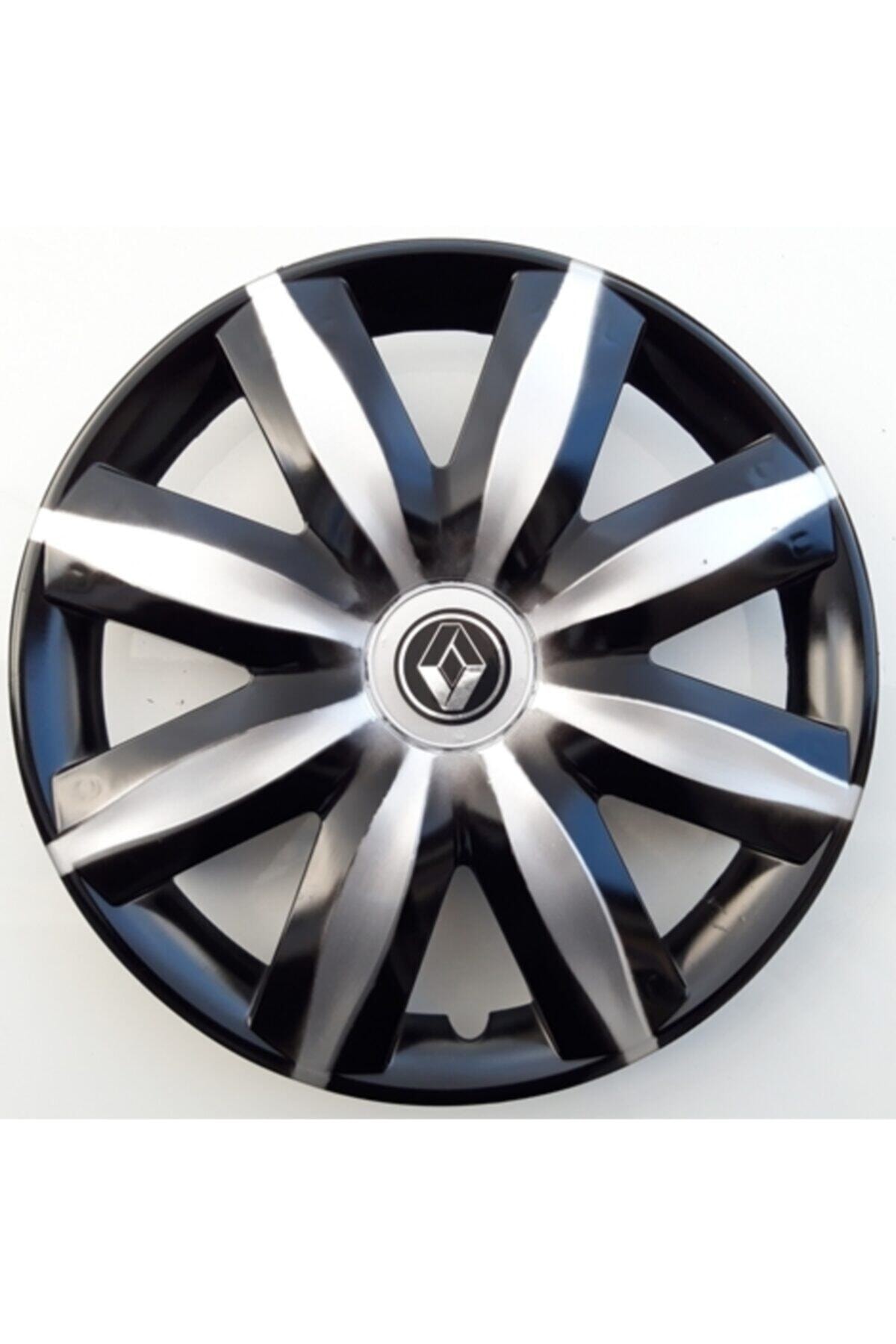 Avsaroto Renault Clio 2 13'' Inç Çelik Görünümlü Renkli 4lü Set Jant Kapağı