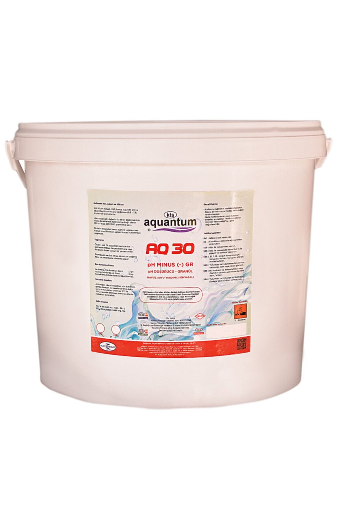 Aquantum 25 kg Ph Düşürücü Granül ( Toz )