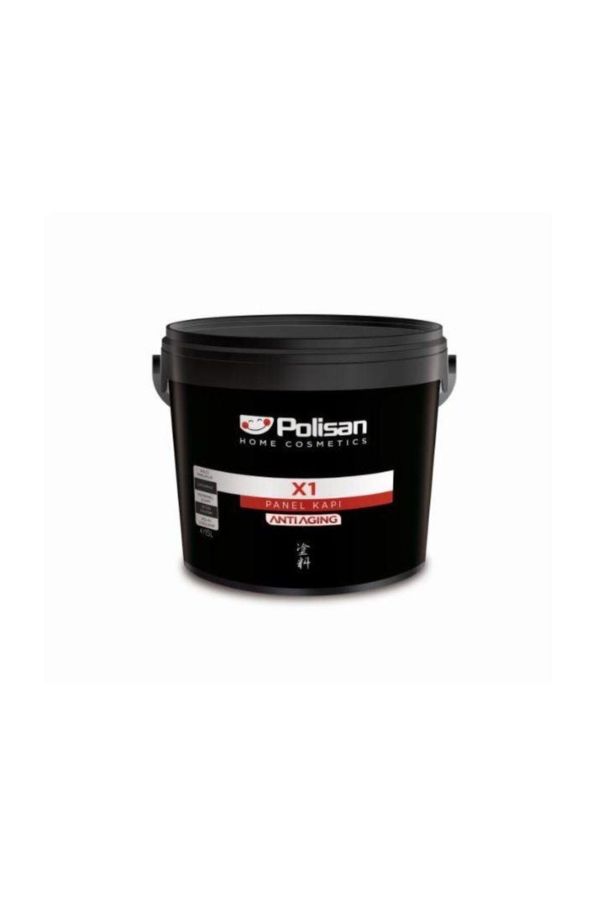 Polisan X1 Panel Kapı Boyası 2,5 Lt (ipek Mat Görünümlü, Örtücülüğü Yüksek) 1810 Yeni Ceviz