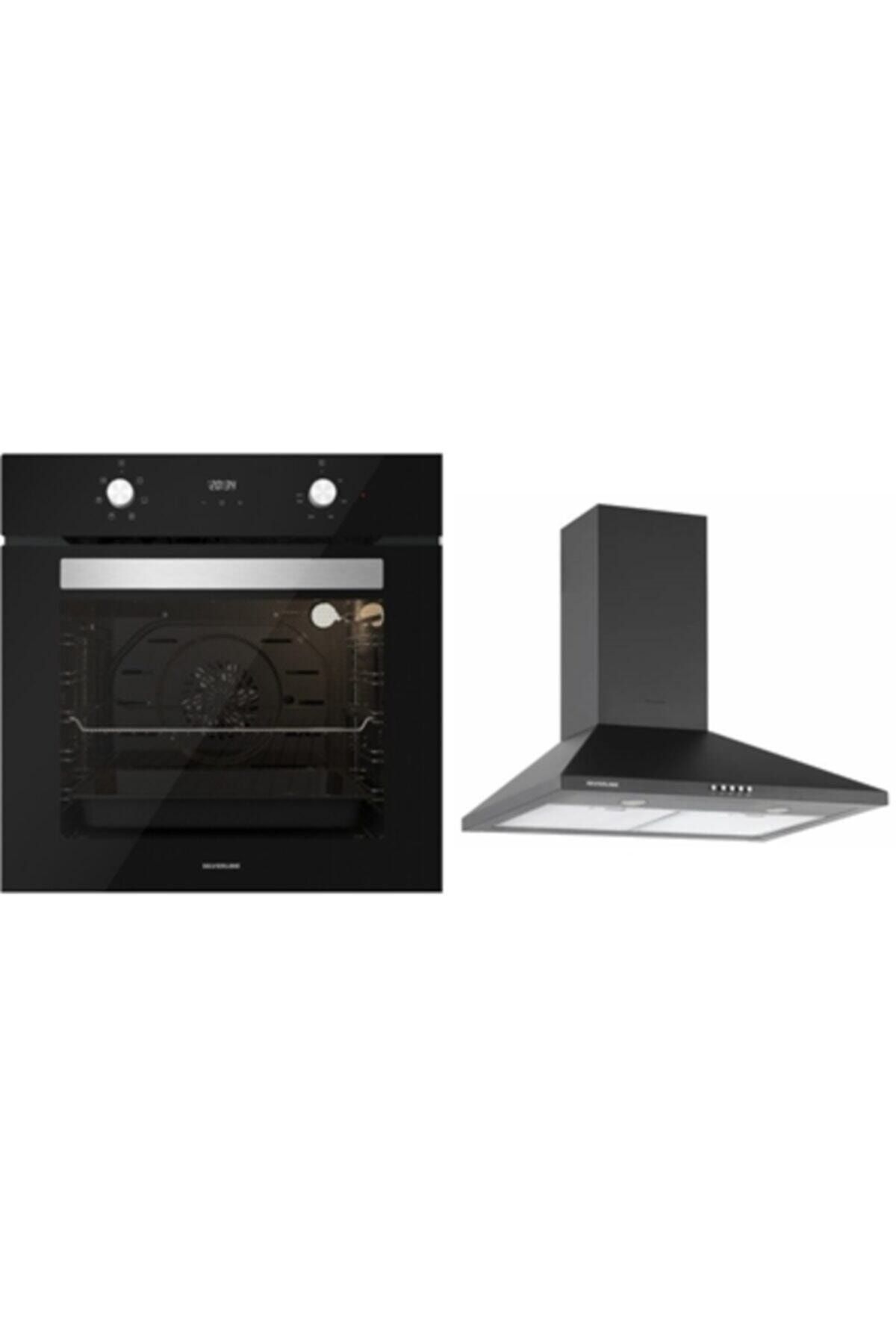 Silverline 2'li Siyah Ankastre Set Bo6502b01 - 2240 Conic