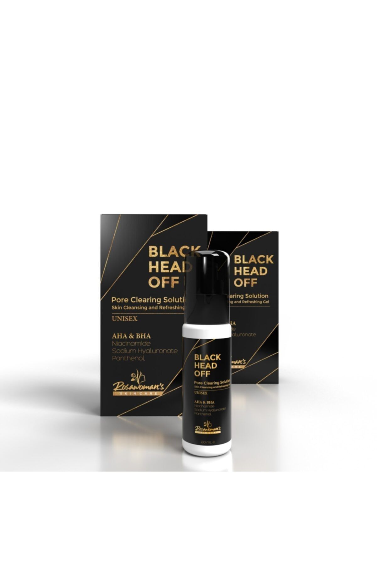 Rosawomans Black Head Off Bakım Jeli 2'li Set