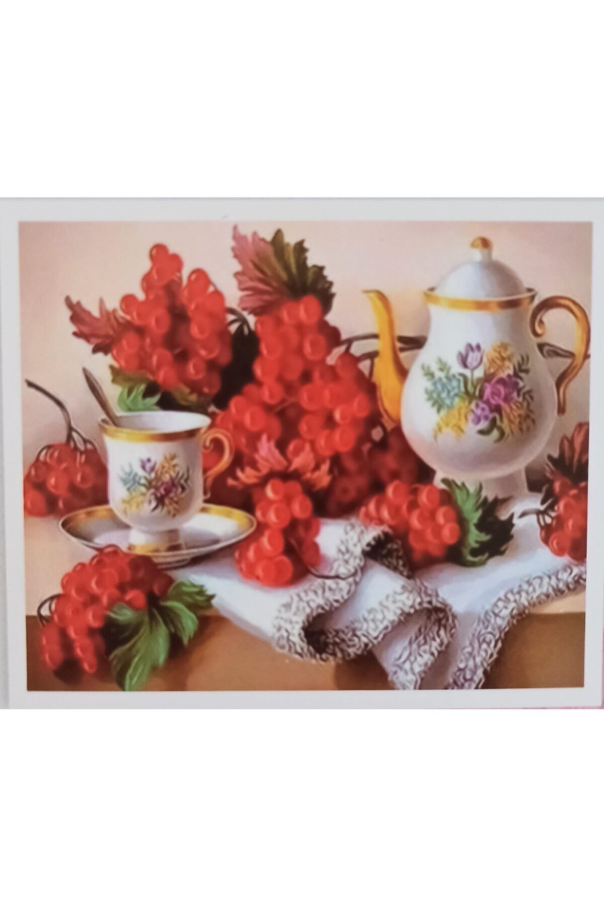 MENTAŞ 5d Boncuklu Taşlı Mozaik Elmas Goblen Pano Tablo Resim Puzzel 50x65 Dikkat Tamamı Boncuk Kaplama