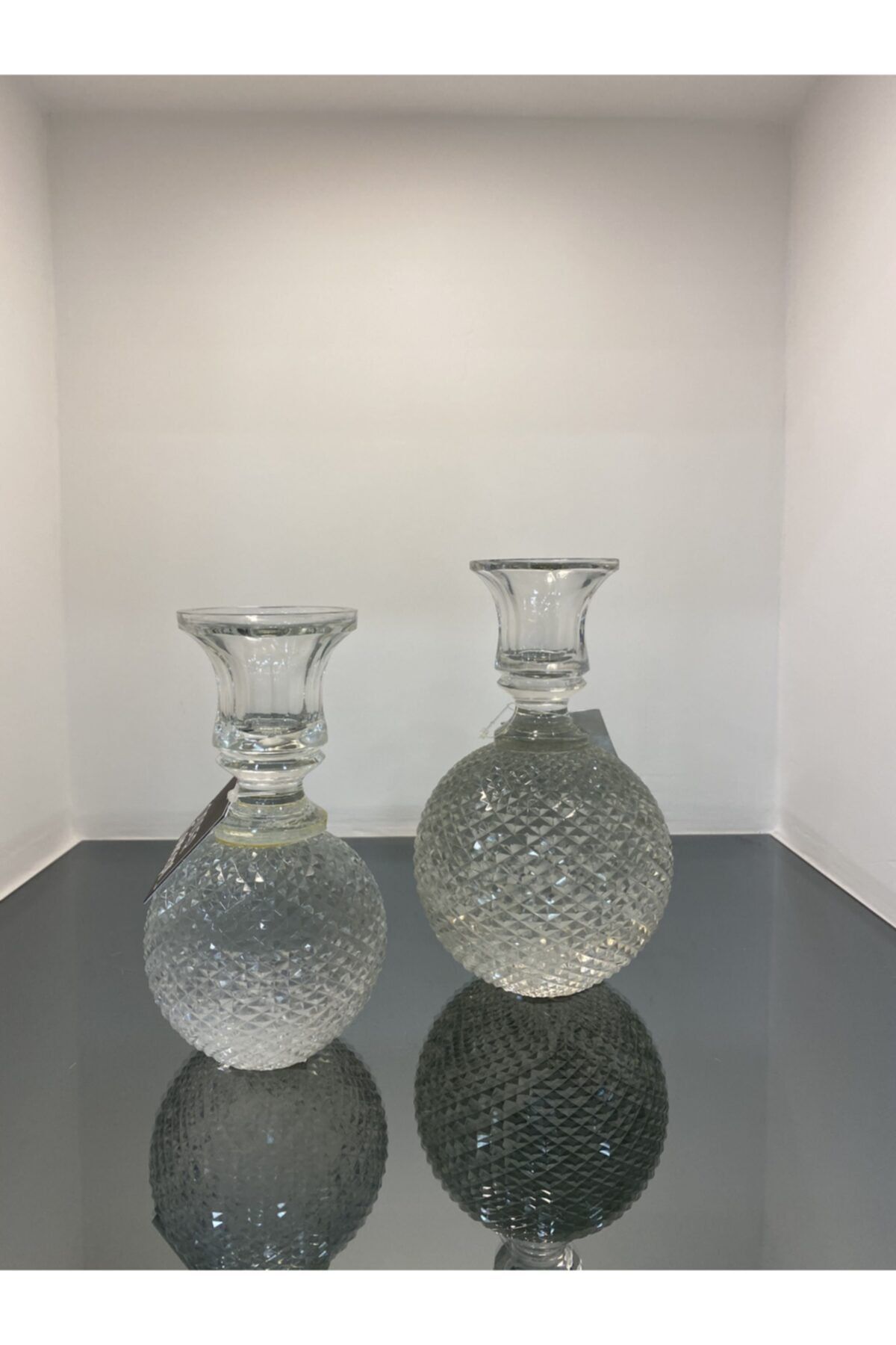 Önder Concept Clear Cam Şamdan Küçük