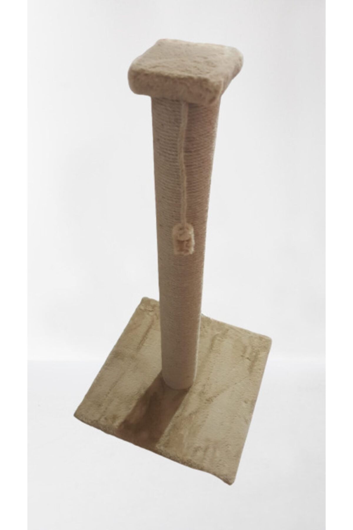 PETQUATRO 80 Cm Kalın Lüks Tırmalama Camel