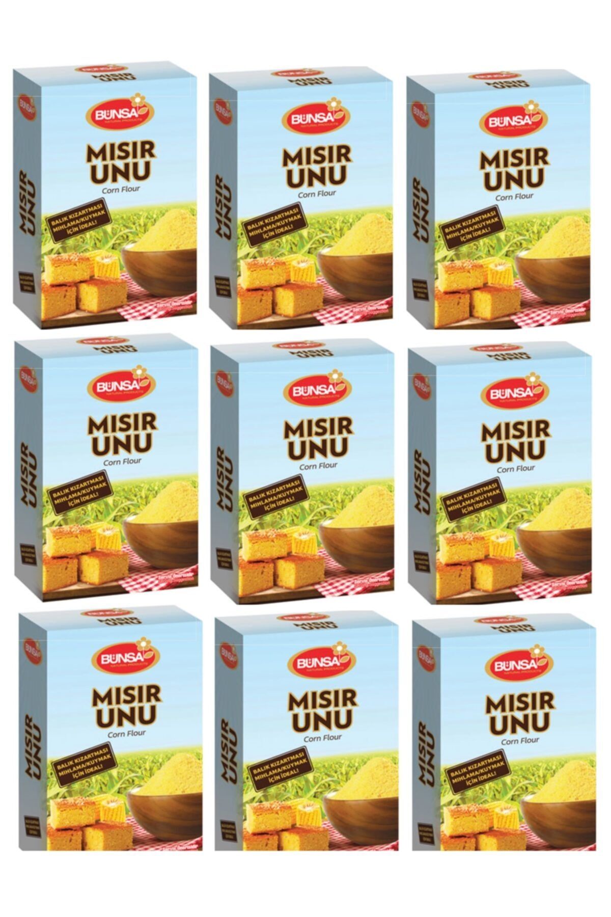 Bünsa Mısır Unu 400 Gr X 9 Adet