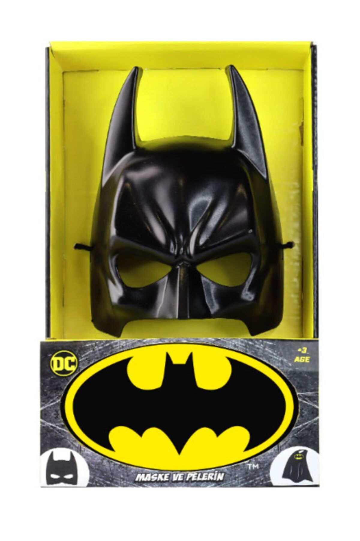 Batman Maske Ve Pelerin Ikili Set