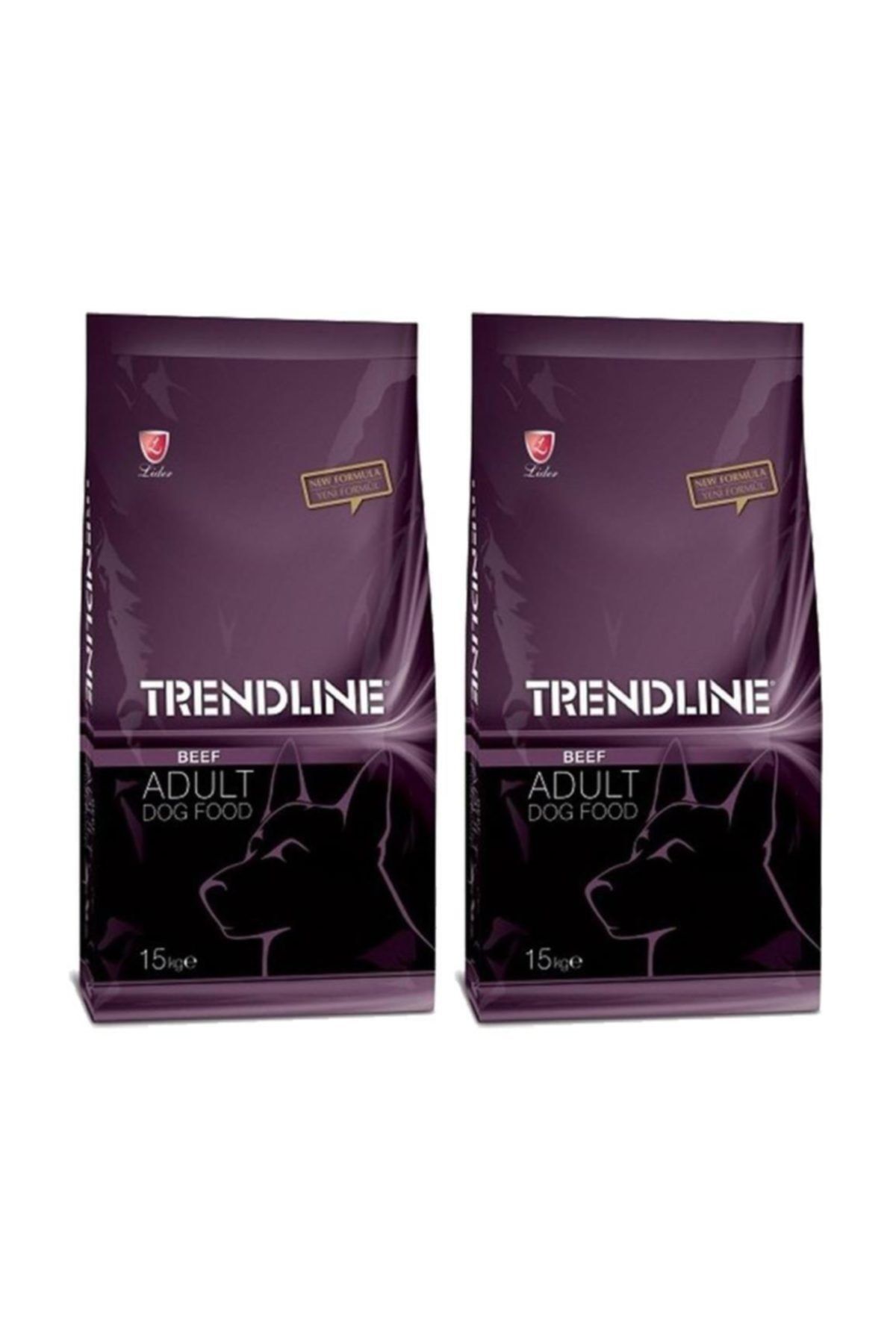 Trendline Biftekli Köpek Maması 15 Kg x 2 Adet