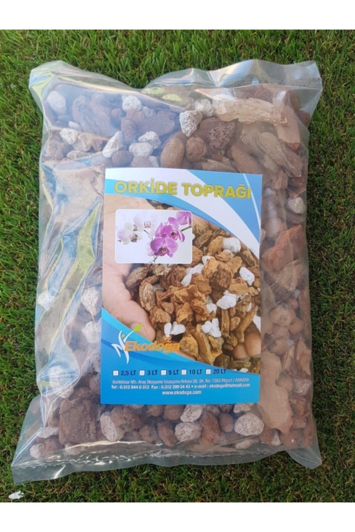 Ekodoğa Orkide Toprağı 2,5 Lt