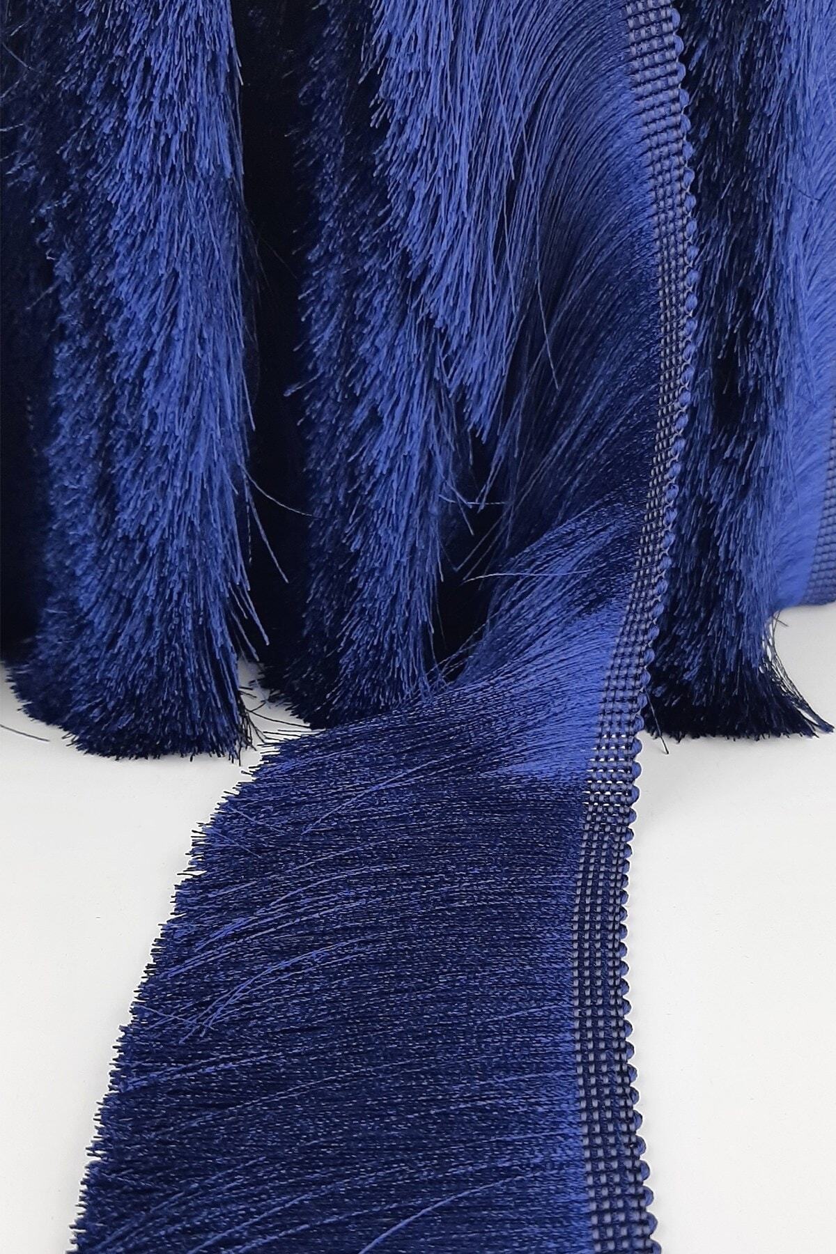 Hobigram Lacivert Ip Saçak Püskül