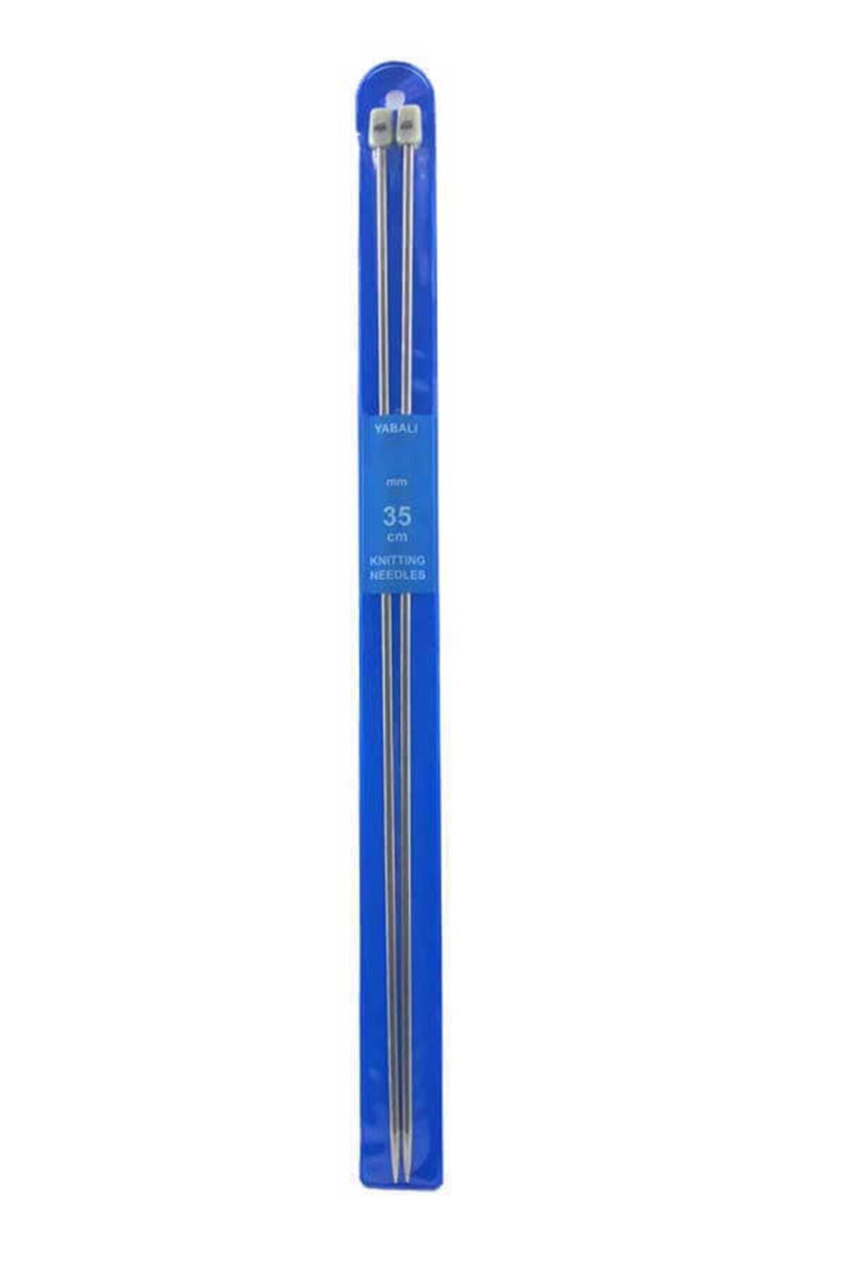 Yabalı Titanyum Örgü Şiş 35 Cm - No : 4,5 Mm