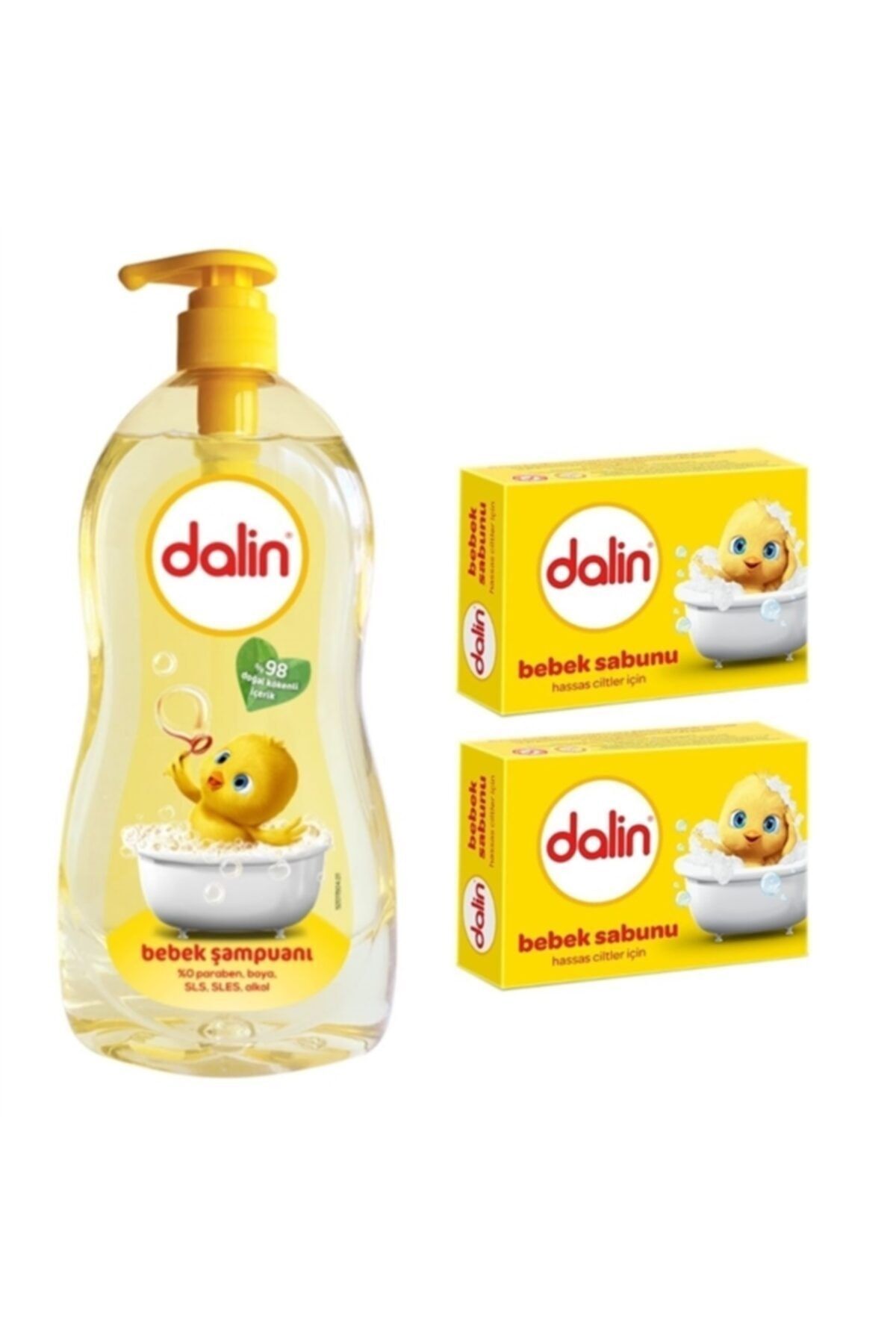 Dalin Bebek Şampuanı Klasik 700 Ml + Bebek Sabunu Klasik 2x100gr