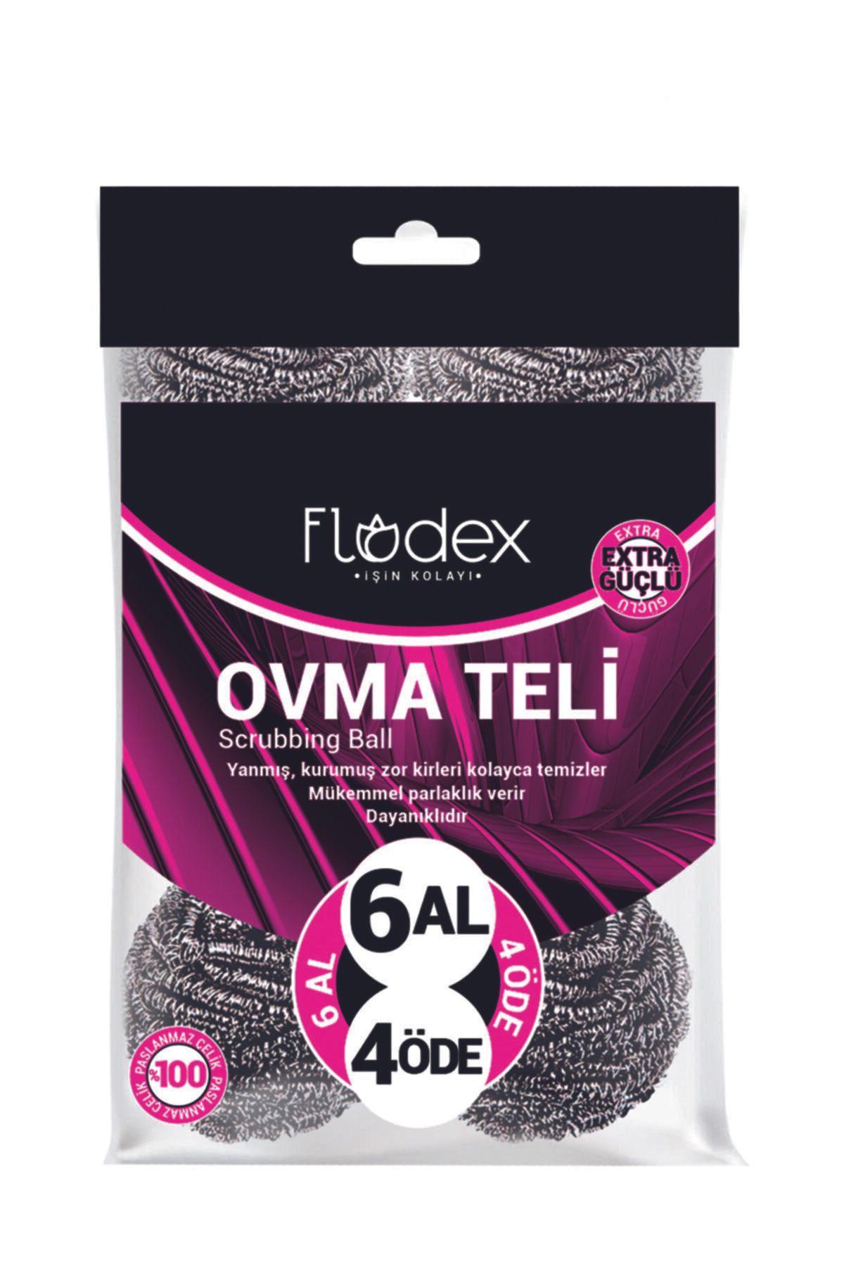 FLODEX Ovma Teli 6'lı 6 Al 4 Öde Eko Paket