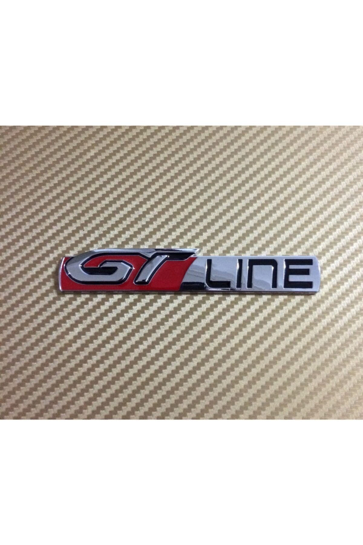 KSF Gt Lıne Kırmızı Metal Logo Amblem Renault Peugeot