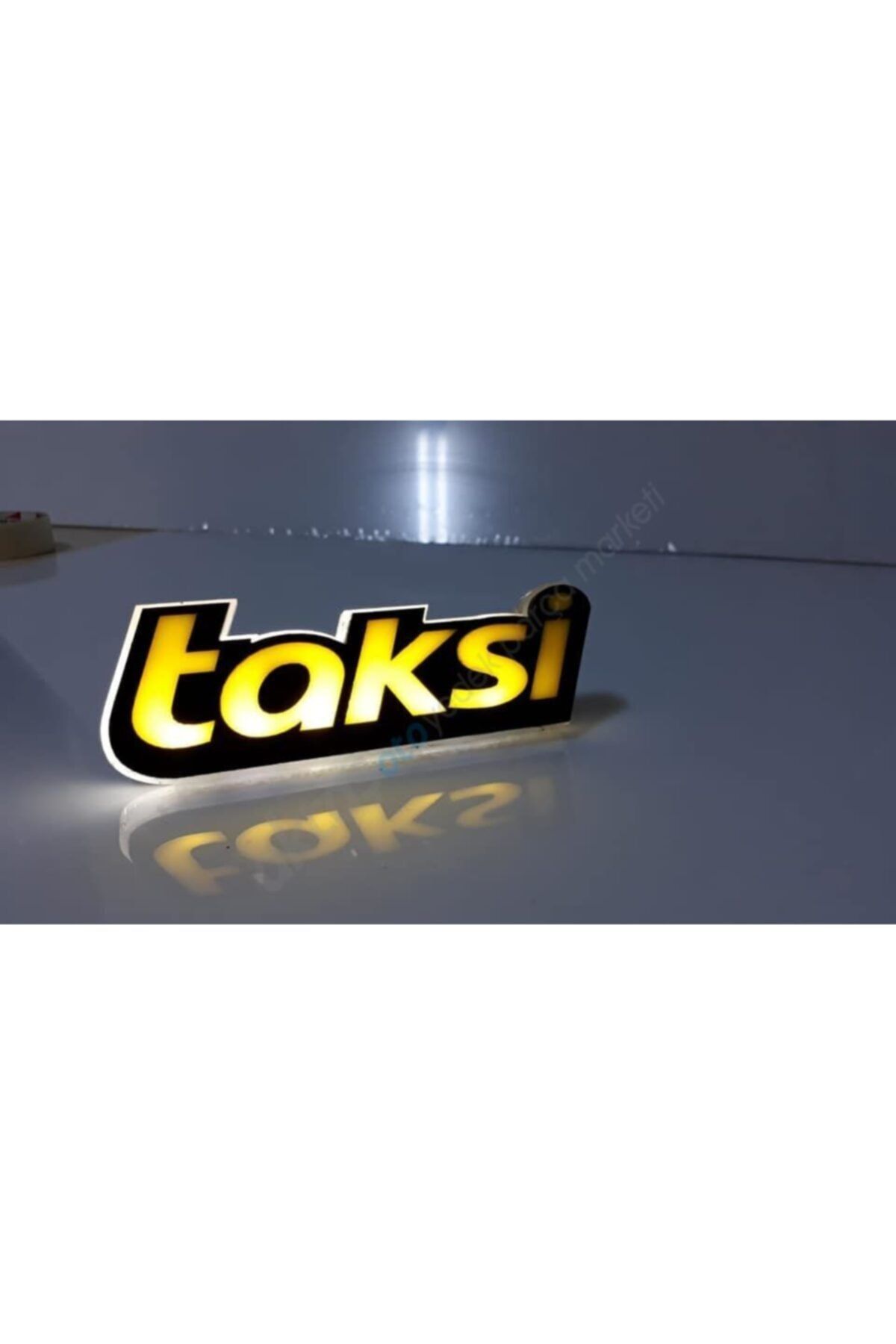 Universal Panjur Pleksi Işıklı Taksi