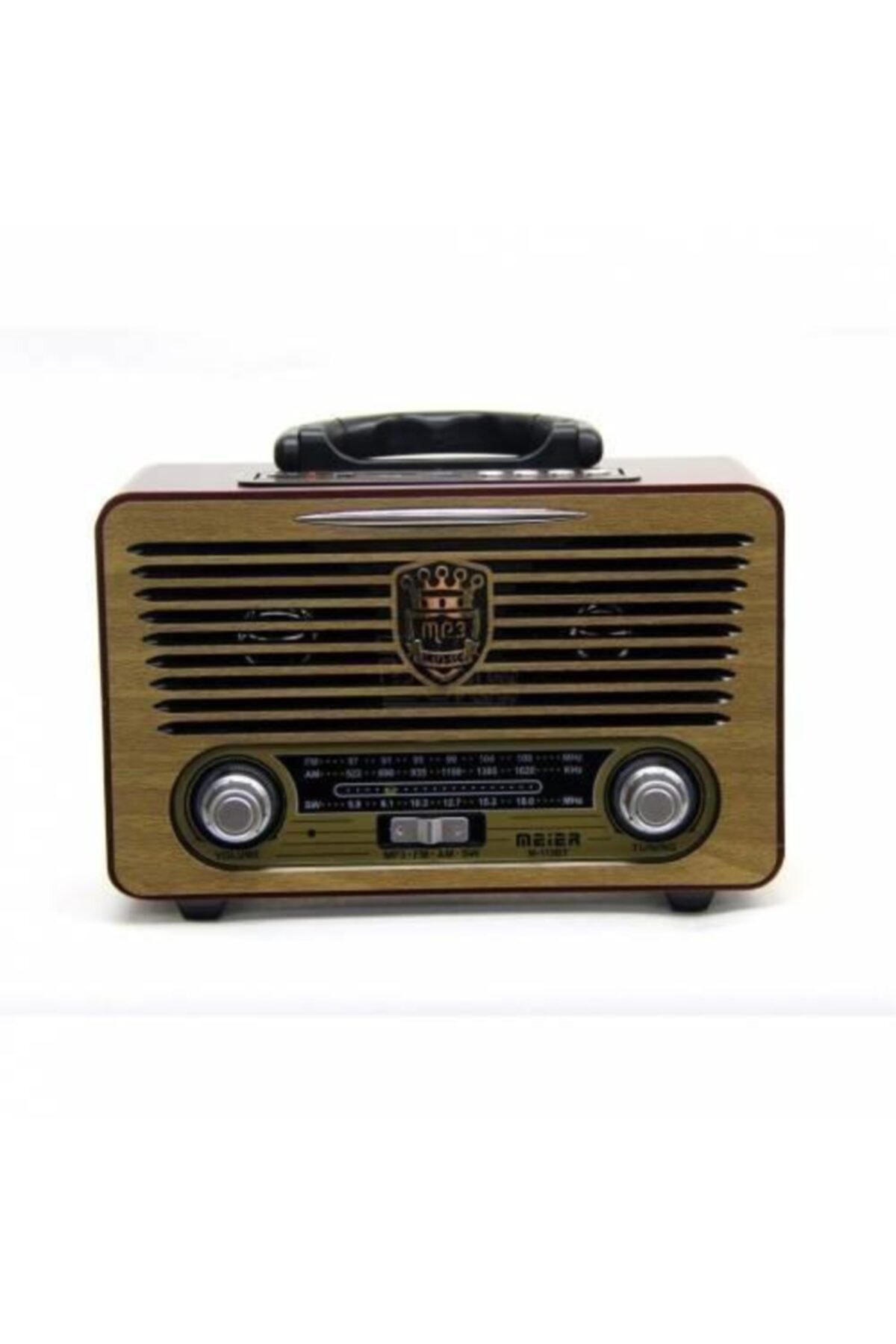 Huramarketing Meier M-115bt Şarjlı Nostaljik Radyo Usb Sd Mp3 Bluetooth